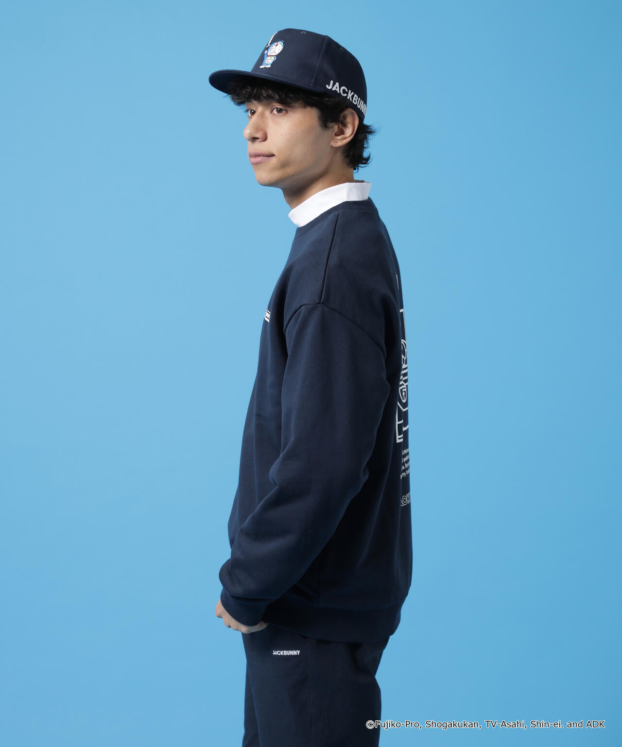 ドラえもん】T/C裏毛長袖クルーネックスウェットプルオーバー | Jack