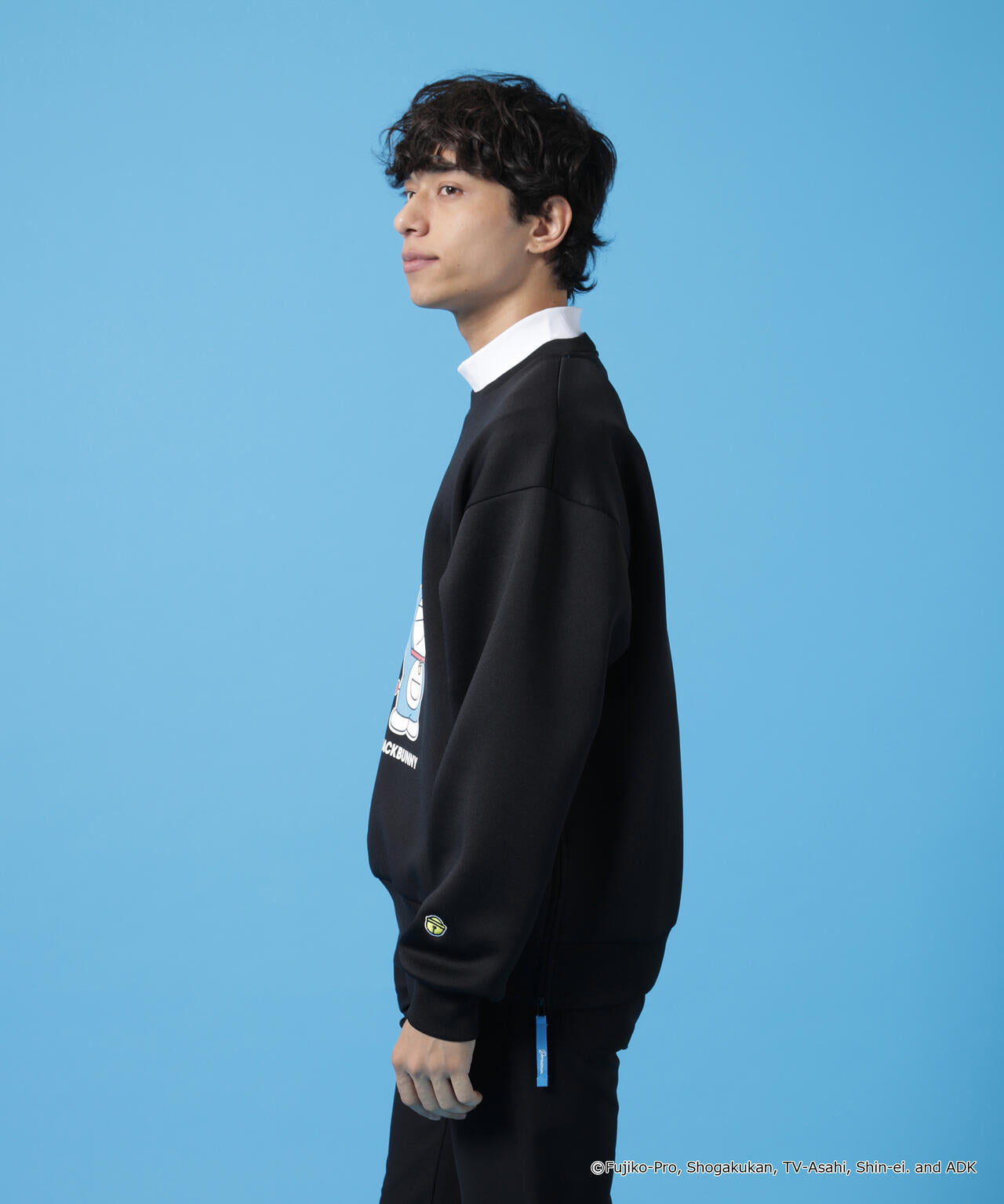 【ドラえもん】【直営店舗&公式オンライン限定】クルーネックダンボールスウェットプルオーバー