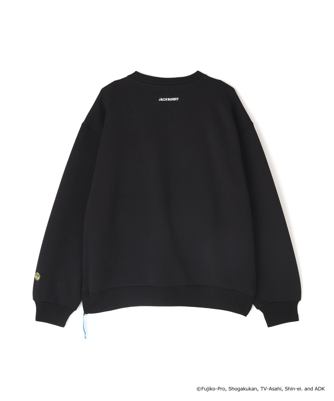 Jack Bunny!! ドラえもん トレーナー サイズ7 ブラック ドラえもん】【直営店舗&公式オンライン限定】クルーネックダンボール