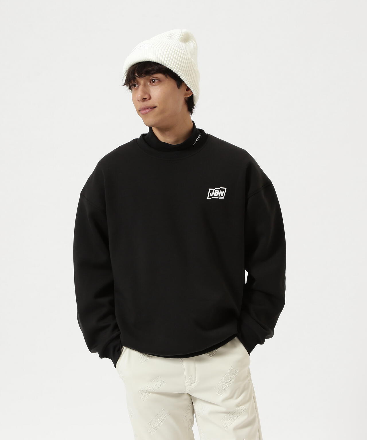 JBMINT】オクタ裏地付きダンボール長袖スウェットプルオーバー | Jack