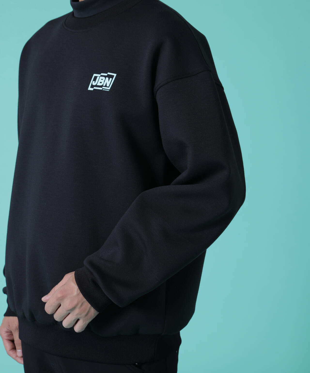 【JBMINT】オクタ裏地付きダンボール長袖スウェットプルオーバー