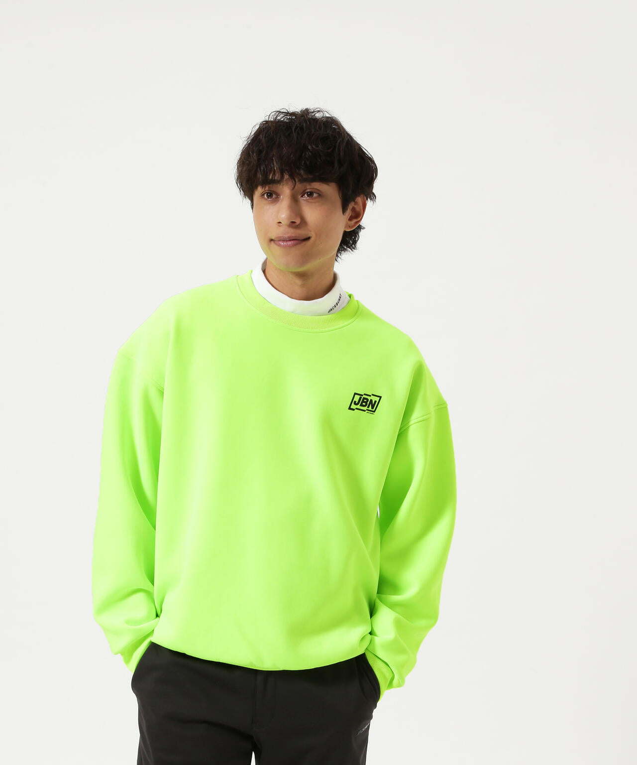 【JBMINT】オクタ裏地付きダンボール長袖スウェットプルオーバー