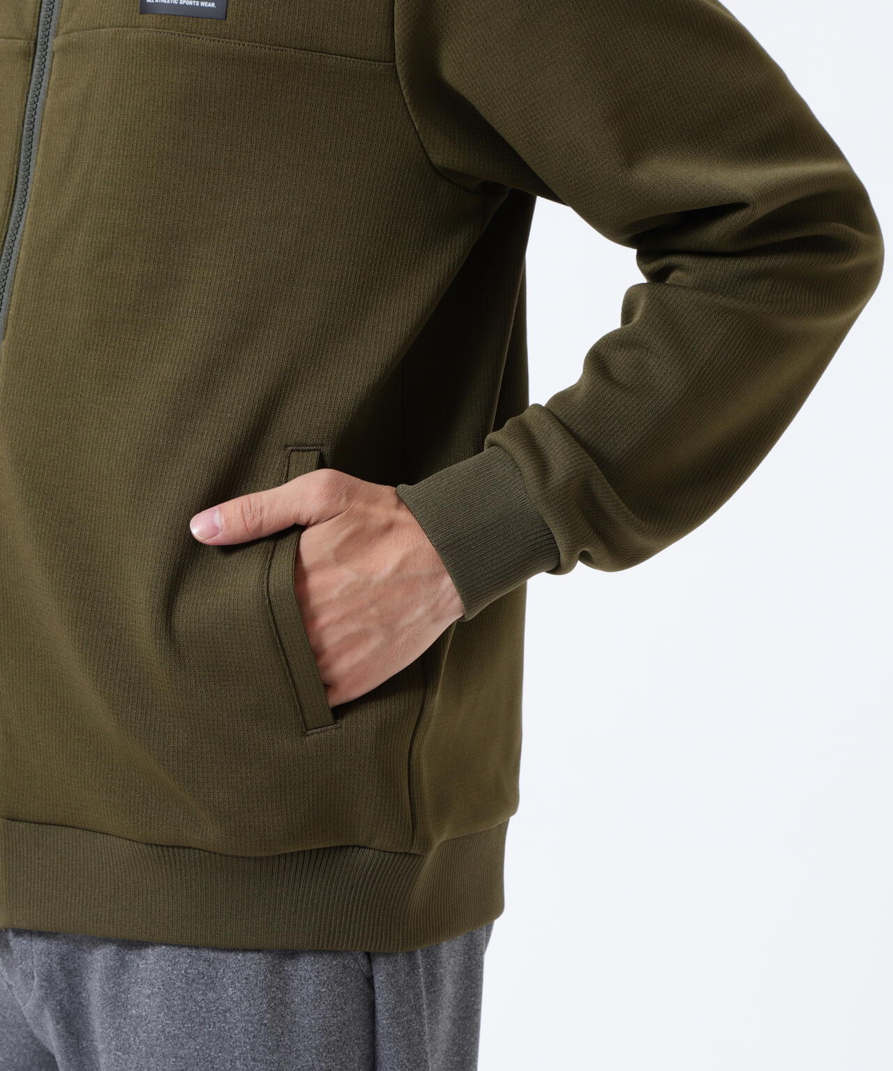 【直営店舗&公式オンライン限定】PE裏ブリスター フルジップスタンドブルゾン