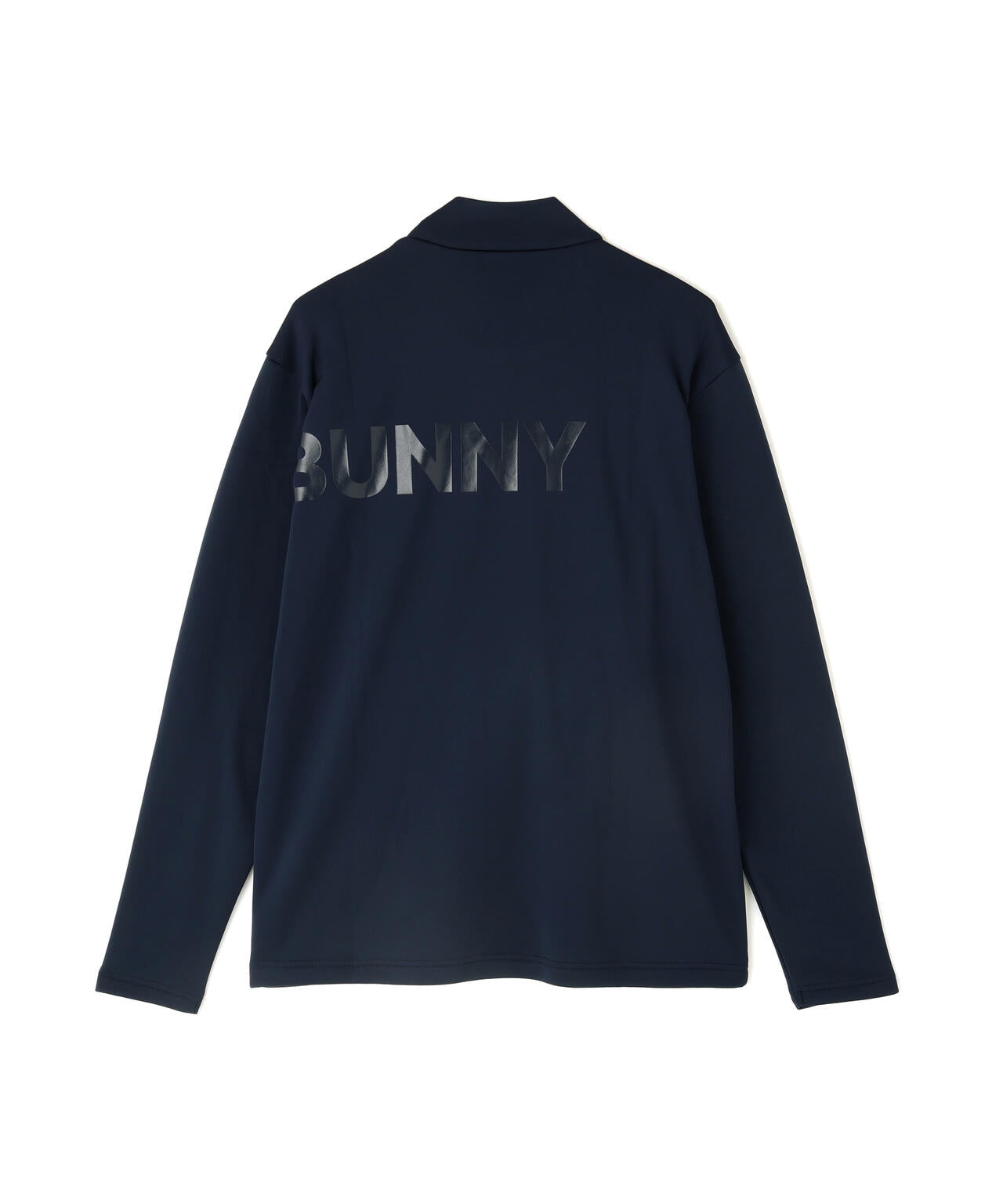 KARUISHI長袖モックネックカットソー