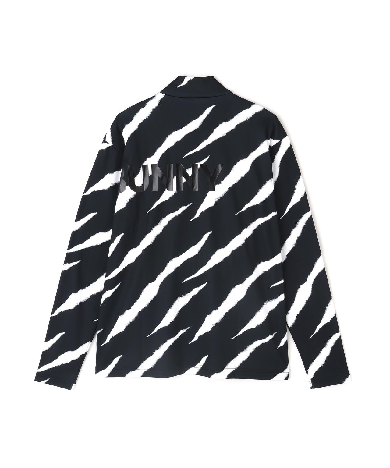 JACK BUNNN‼︎ ジャックバニー 長袖モックネックシャツ 総柄 サイズ0 KARUISHI長袖モックネックカットソー | Jack Bunny!!（ジャック