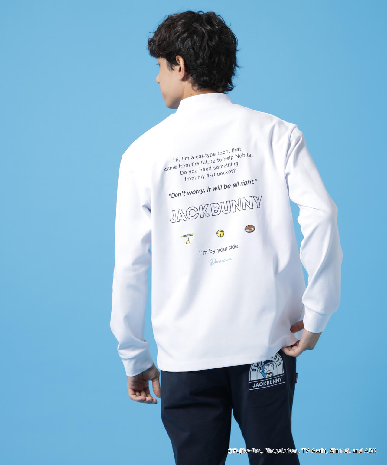 jack_lieさん専用 ドラえもん】PE天竺長袖モックネックカットソー | Jack Bunny
