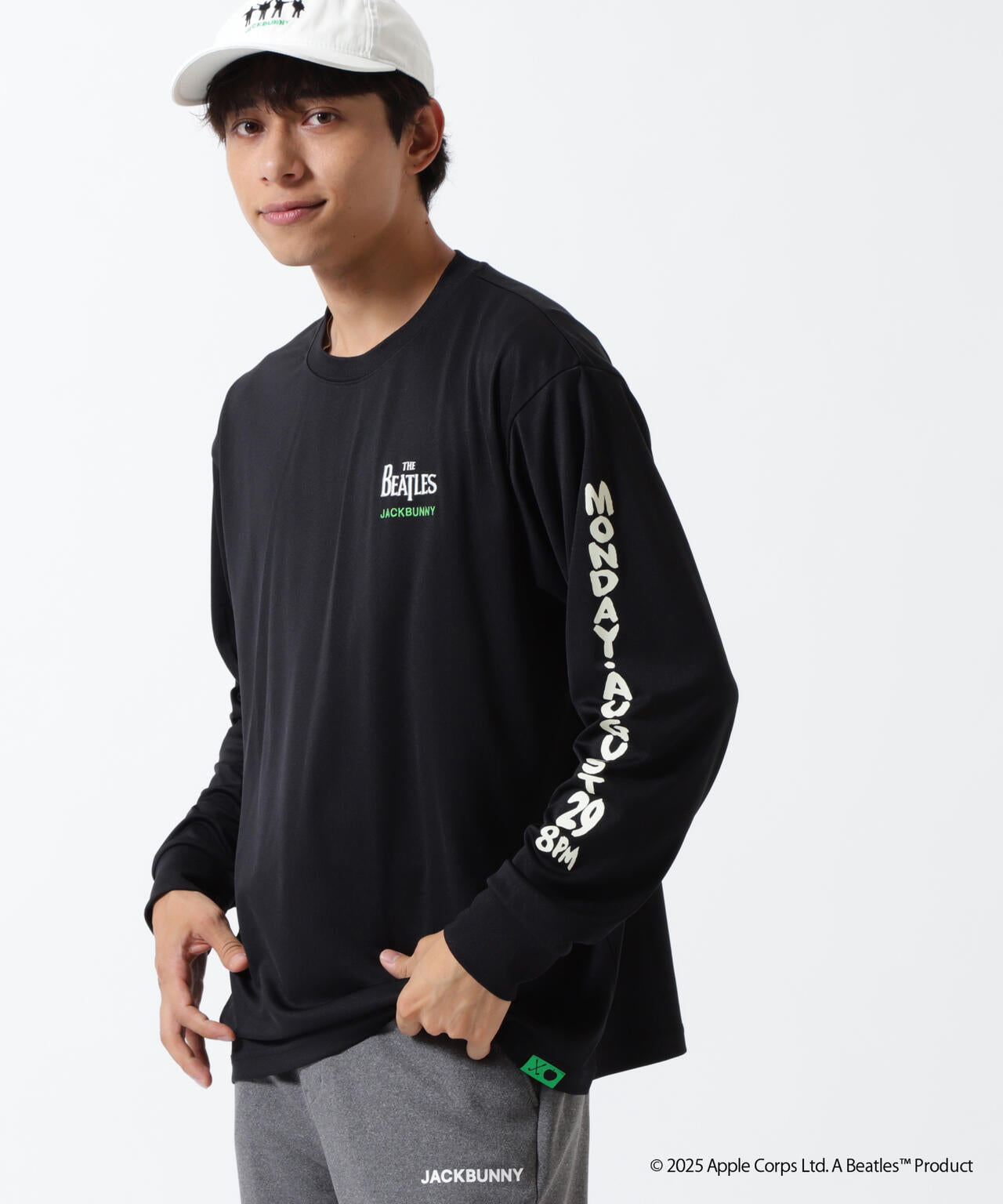 【The BEATLES ×Jack Bunny!!】Pe天竺長袖Tシャツ