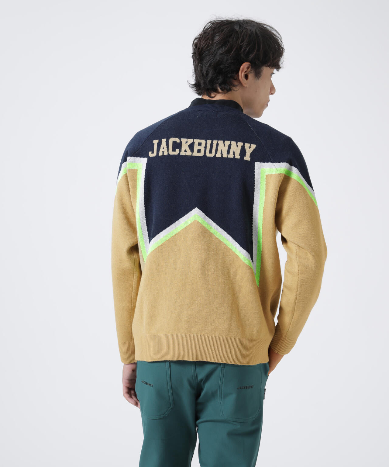 12Gダブルジャガード クルーネックニットプルオーバー | Jack