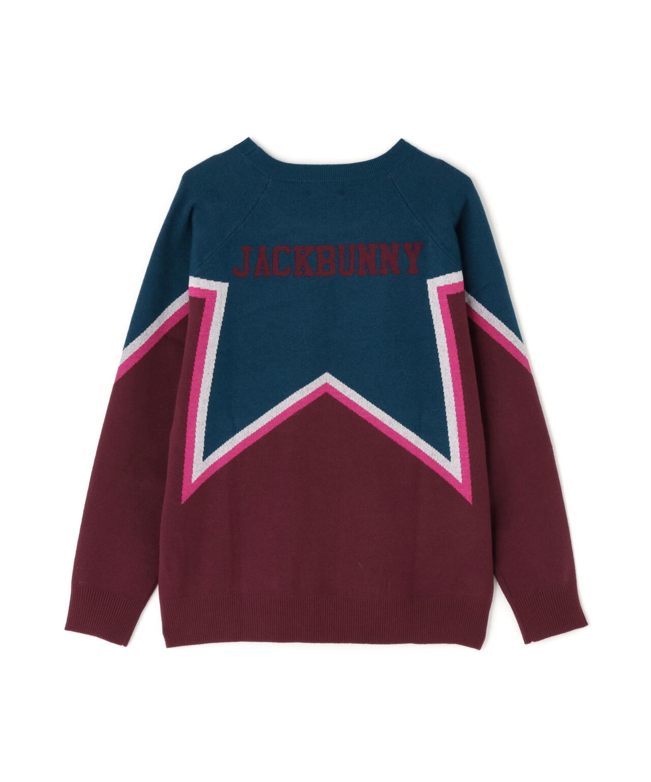 12Gダブルジャガード クルーネックニットプルオーバー