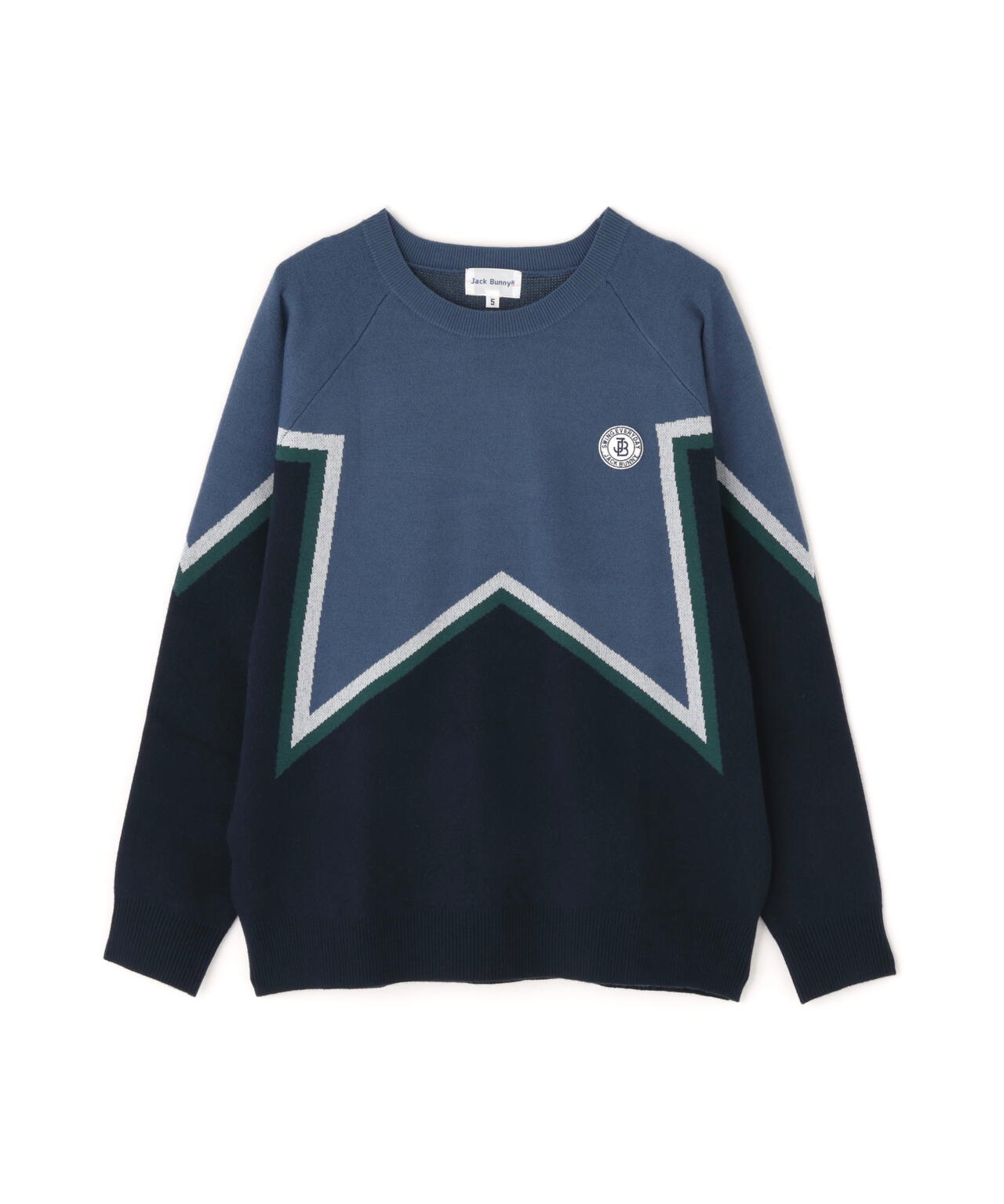 12Gダブルジャガード クルーネックニットプルオーバー | Jack