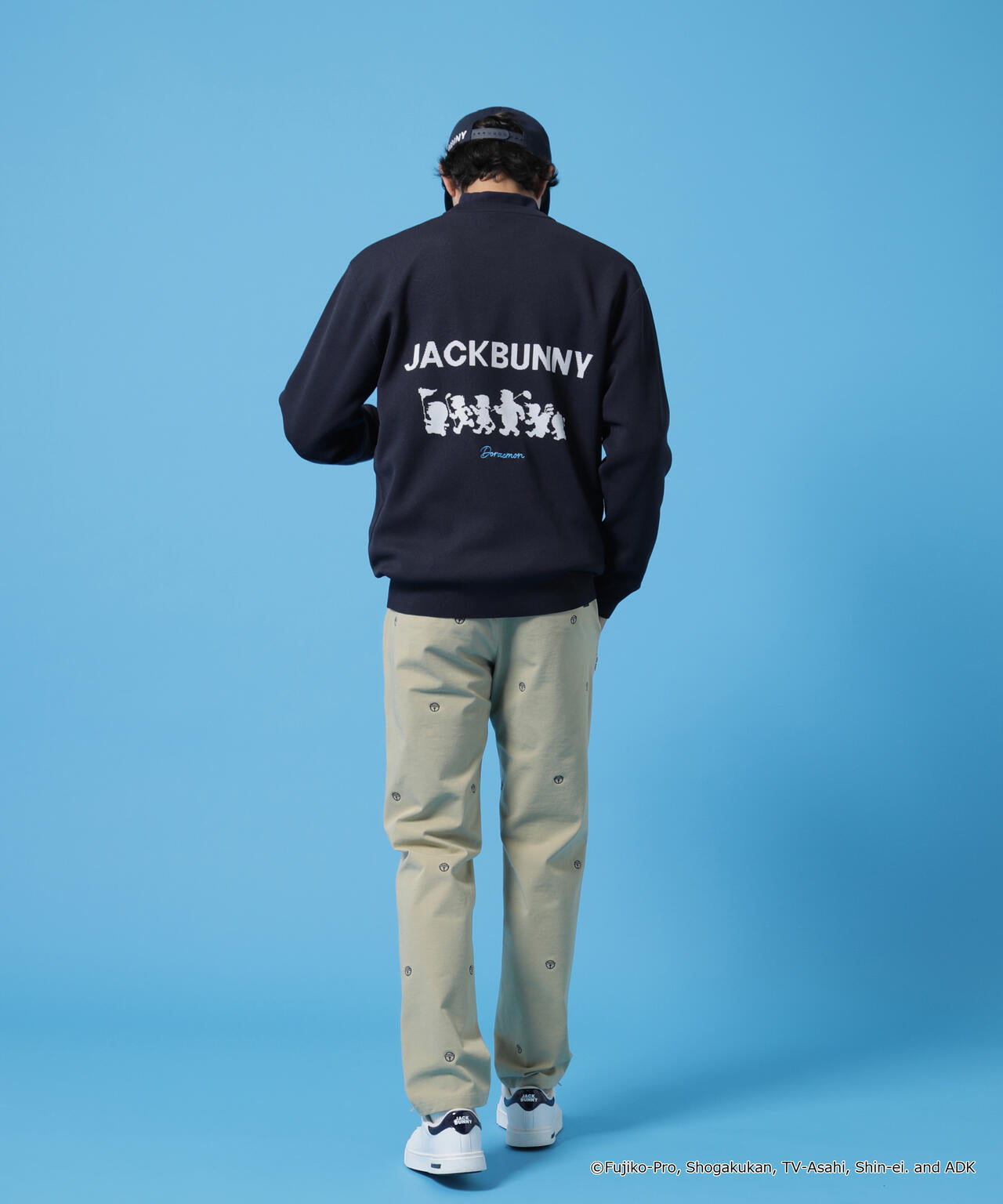 ドラえもん】ダブルジャガードクルーネックニットプルオーバー | Jack