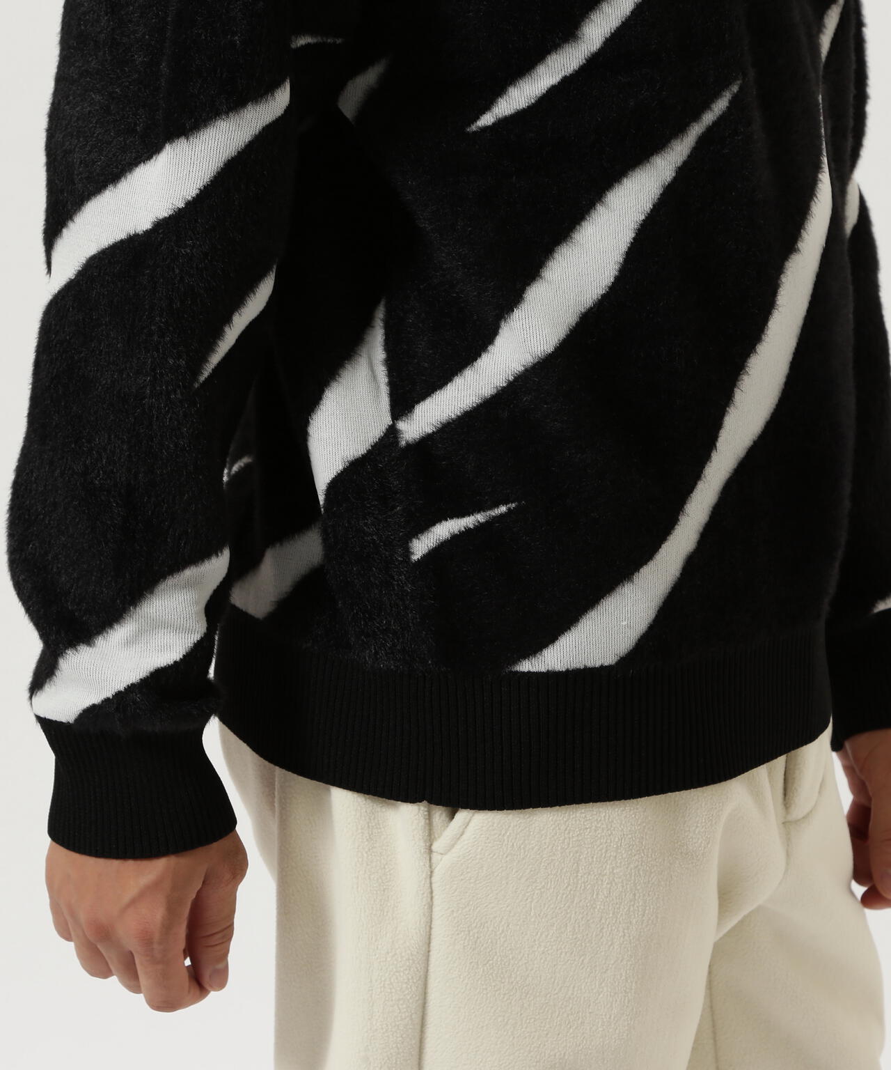 12Gダブルジャガードクルーネックニットプルオーバー | Jack Bunny