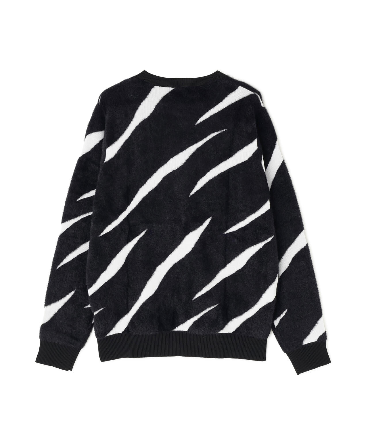 ★美品★Jack Bunny!!　ジャガードタートルネックプルオーバー　1 12Gダブルジャガードクルーネックニットプルオーバー | Jack Bunny