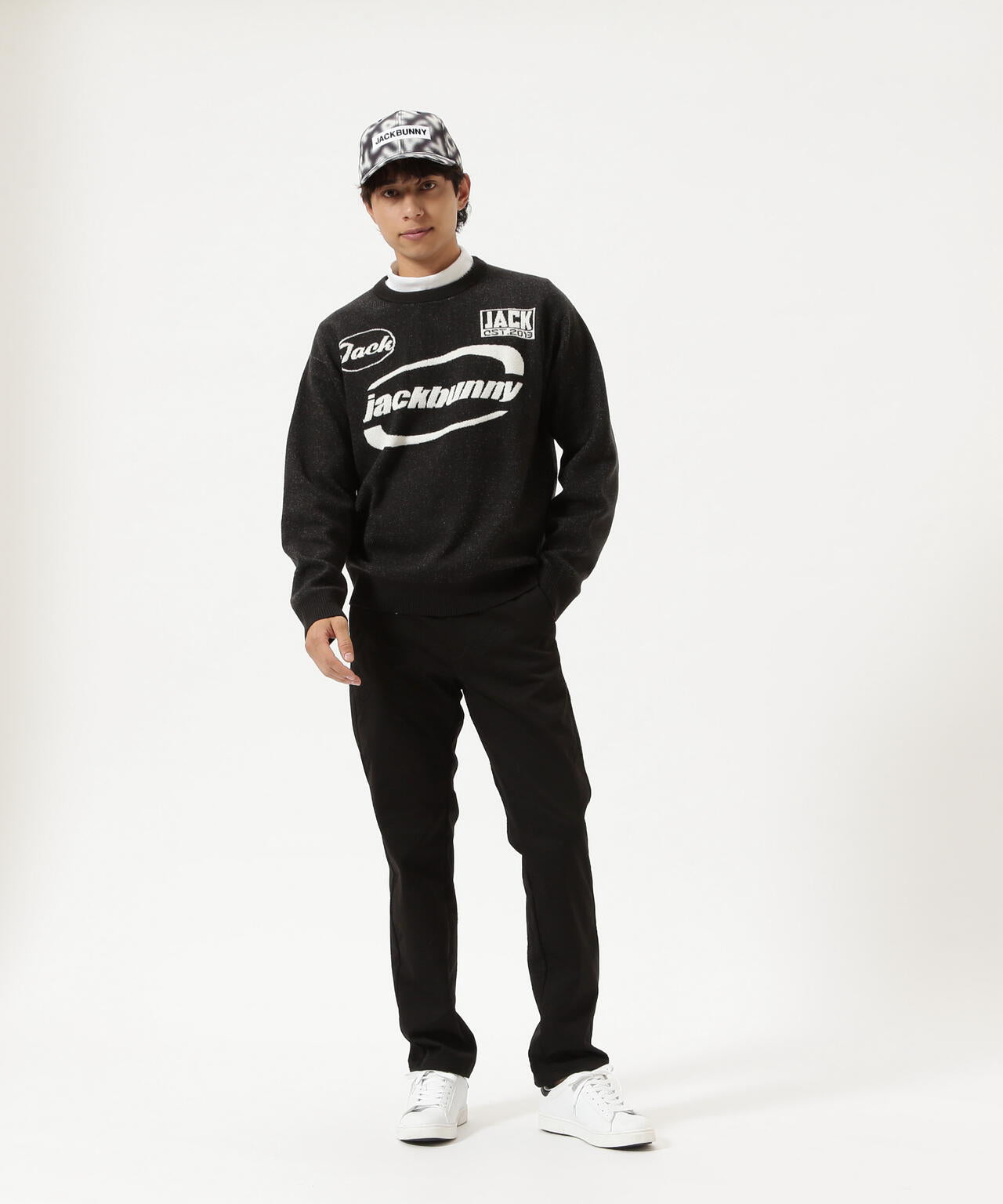 佐久間朱莉プロコラボカラーあり】12Gダブルジャガードクルーネック