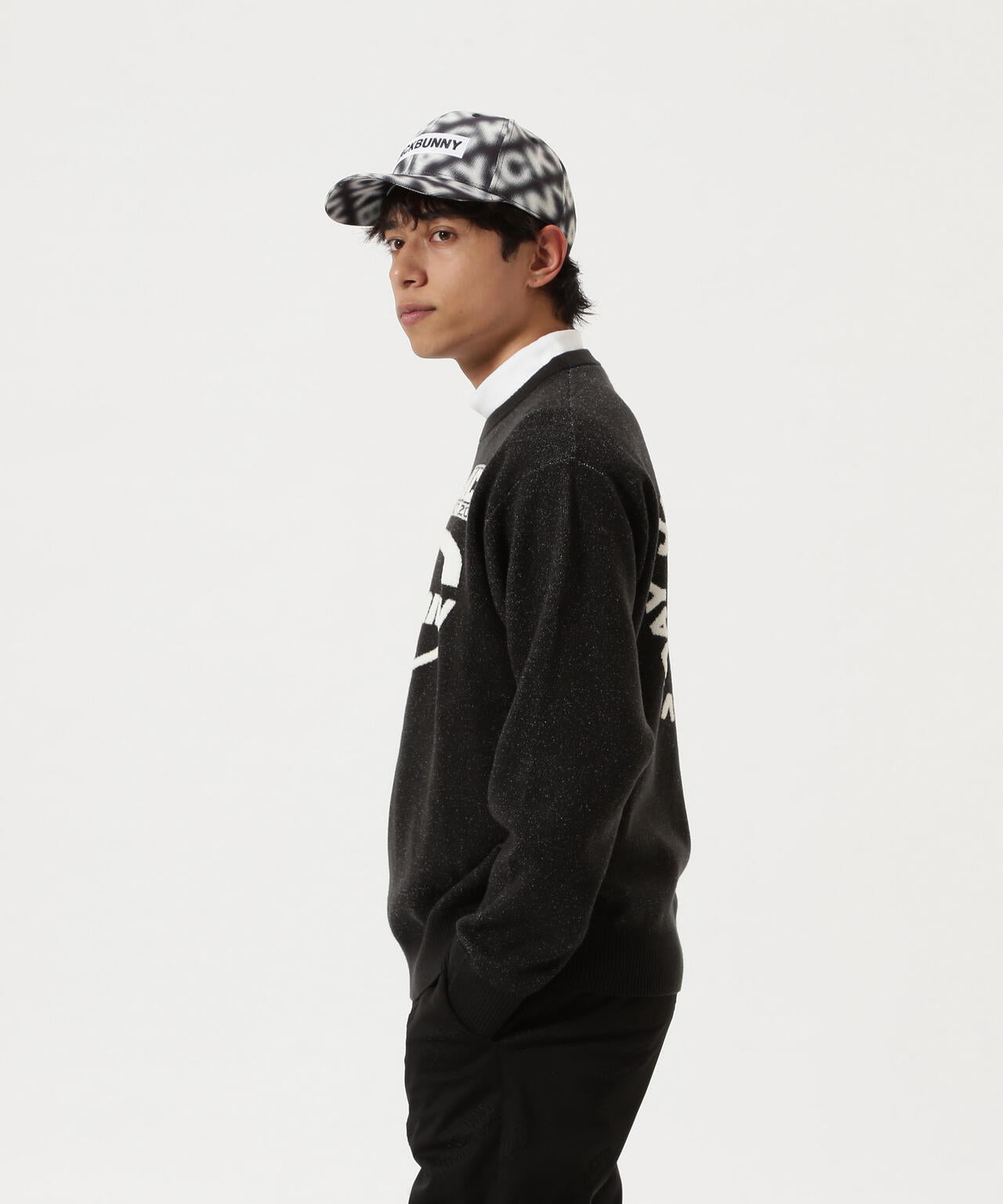 佐久間朱莉プロコラボカラーあり】12Gダブルジャガードクルーネック