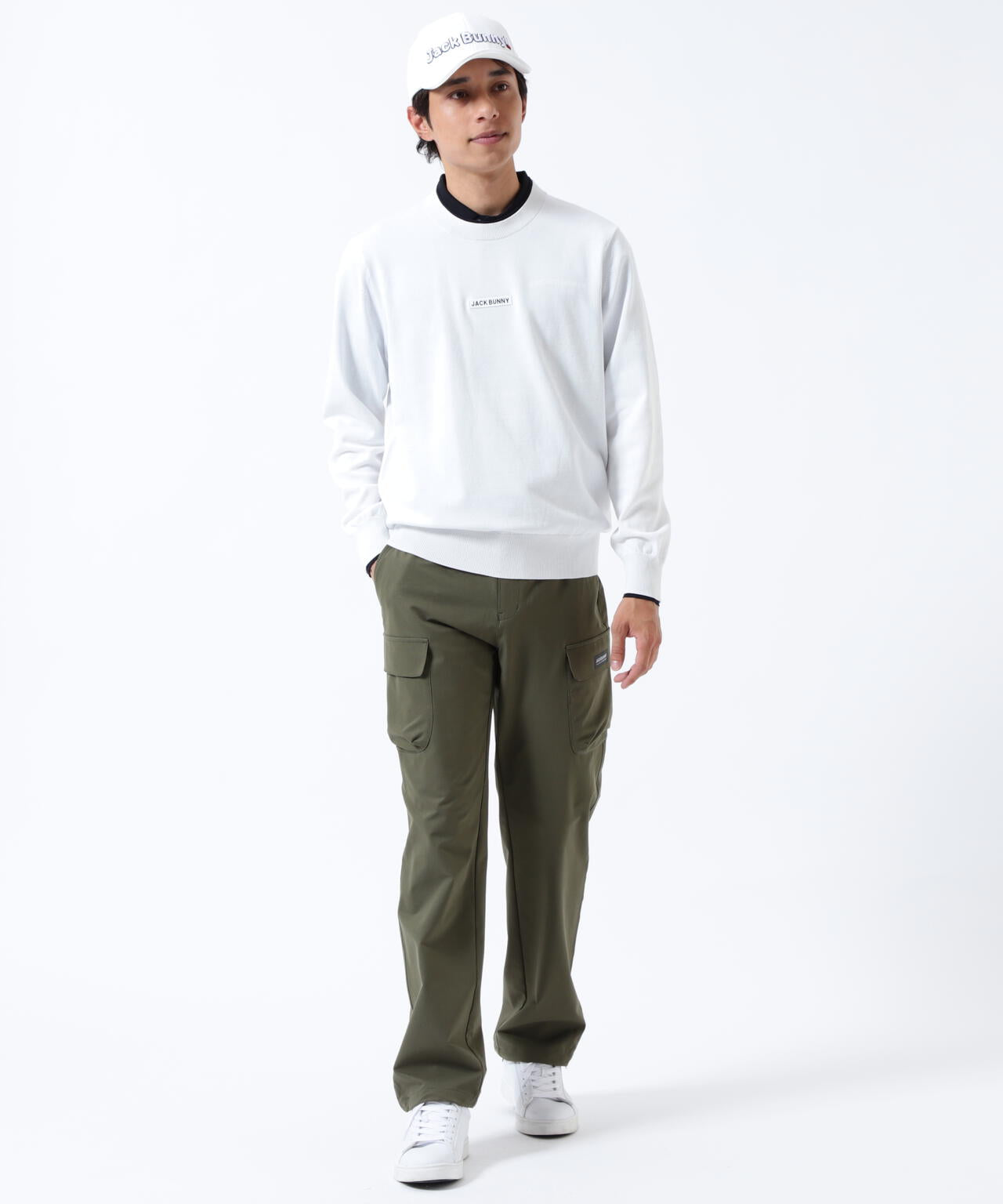 16Gクルーネックニットプルオーバー | Jack Bunny!!（ジャックバニー