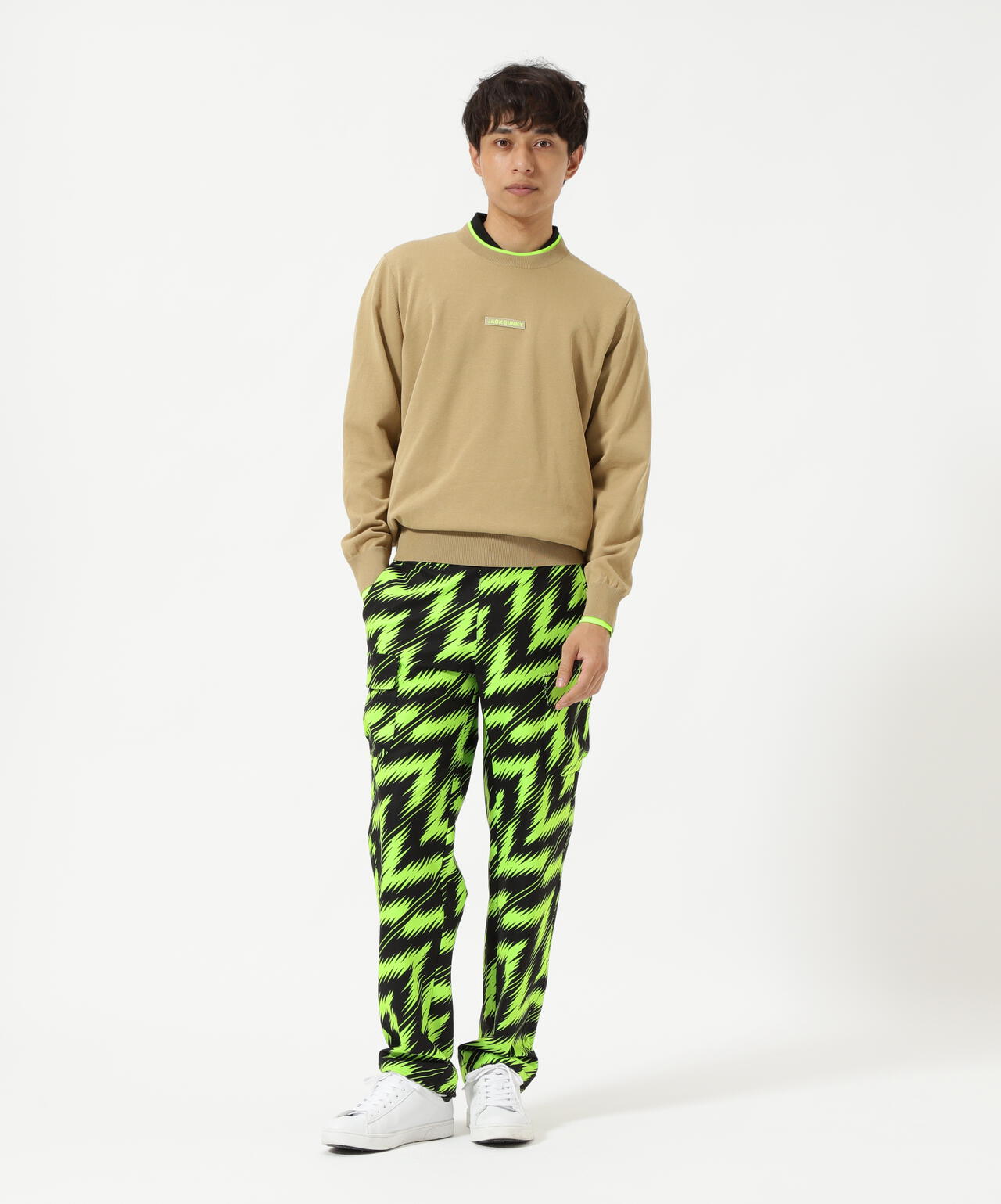 16Gクルーネックニットプルオーバー | Jack Bunny!!（ジャックバニー