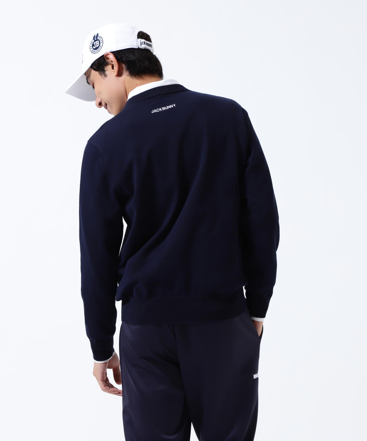 バーっと 16Gクルーネックニットプルオーバー | Jack Bunny!!（ジャックバニー