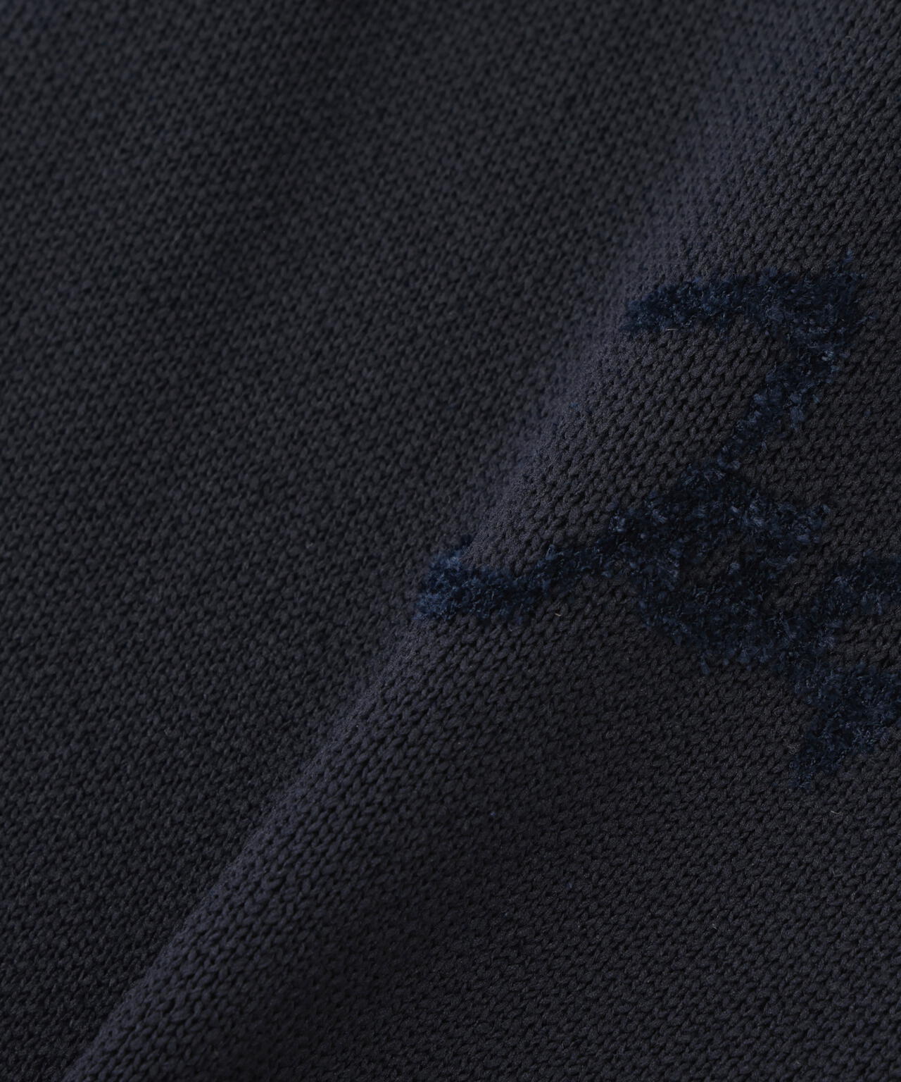 12Gダブルジャガード フルジップアップニット