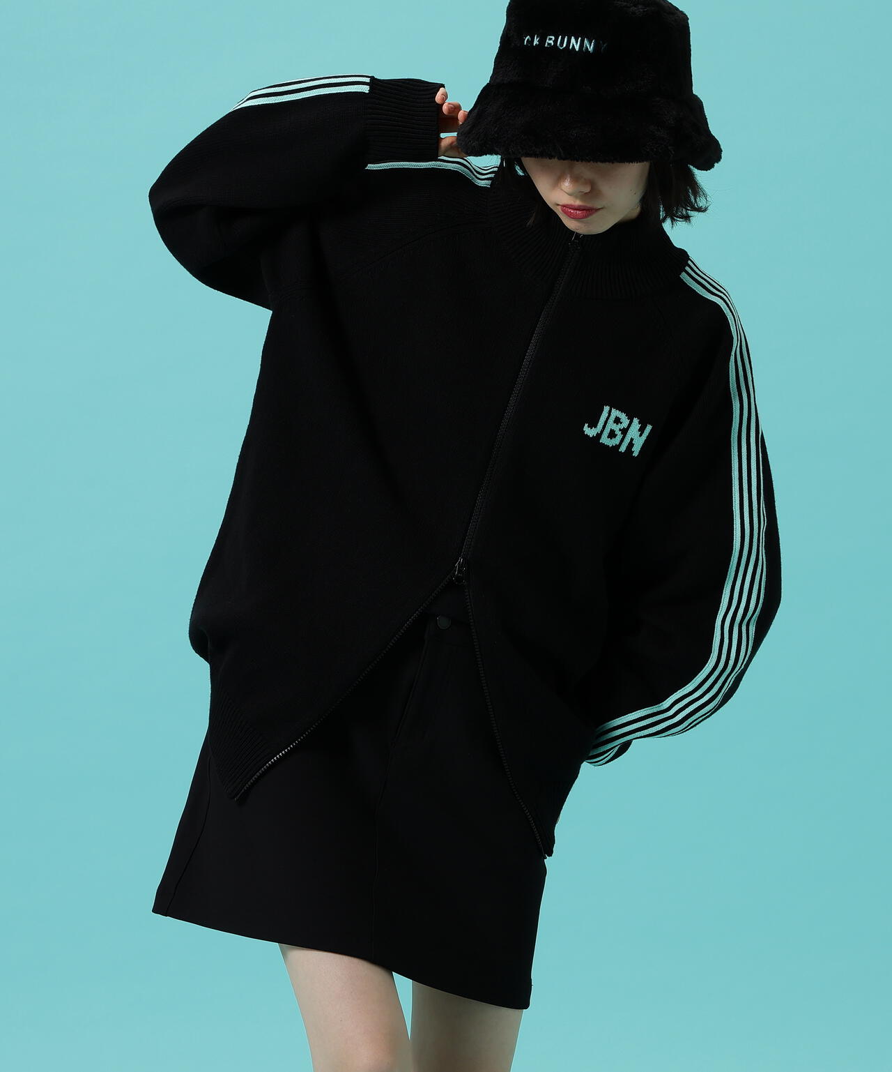 JBMINT】フルジップアップニットジャケット | Jack Bunny!!（ジャック