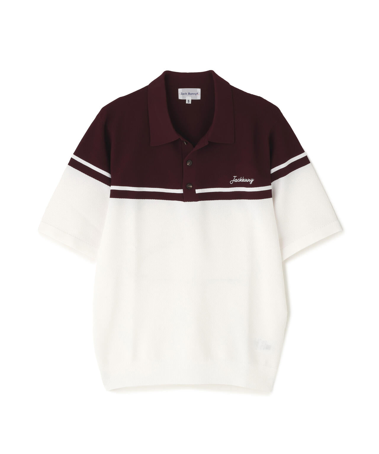 PE半袖ニットポロシャツ