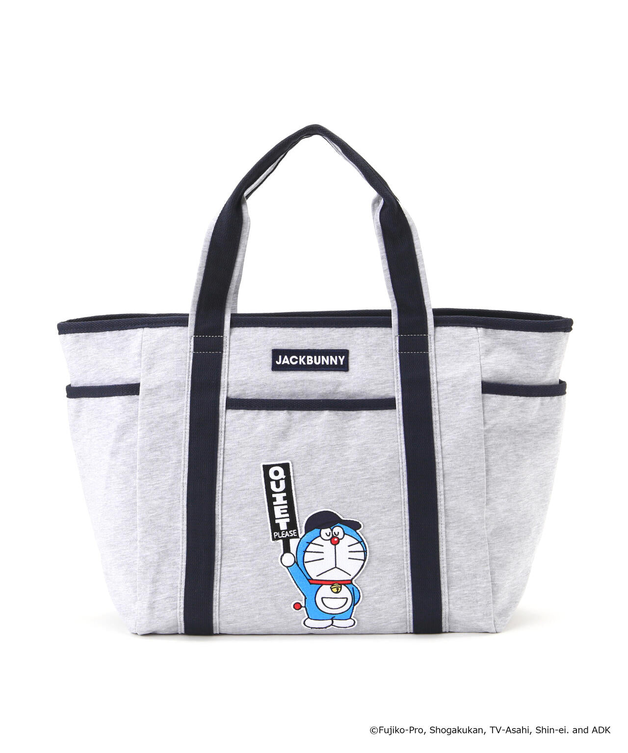 JACKBUNNY ドラえもん バッグ シルバー ドラえもん】トートバッグ (UNISEX) | Jack Bunny!!（ジャック