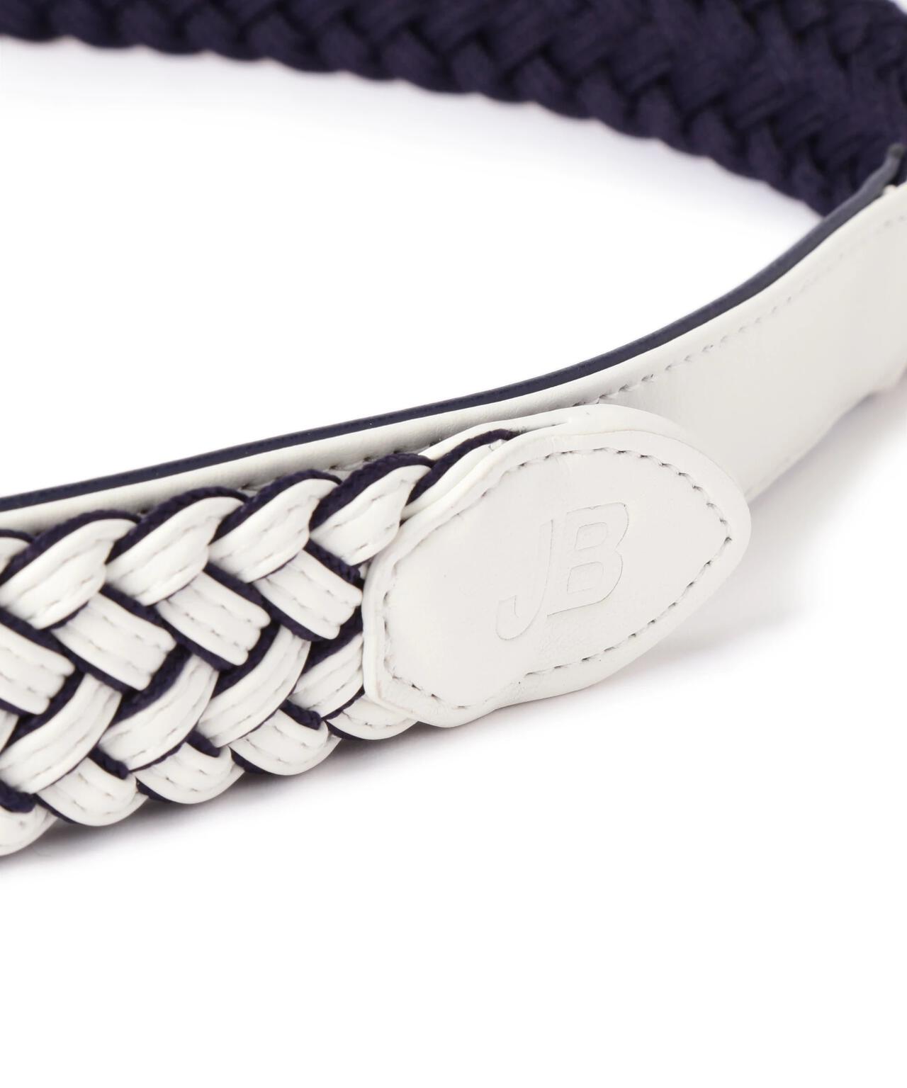 Jack Bunny!! ホワイト ベルト ロゴプリントベルト (UNISEX) | Jack Bunny!!（ジャックバニー