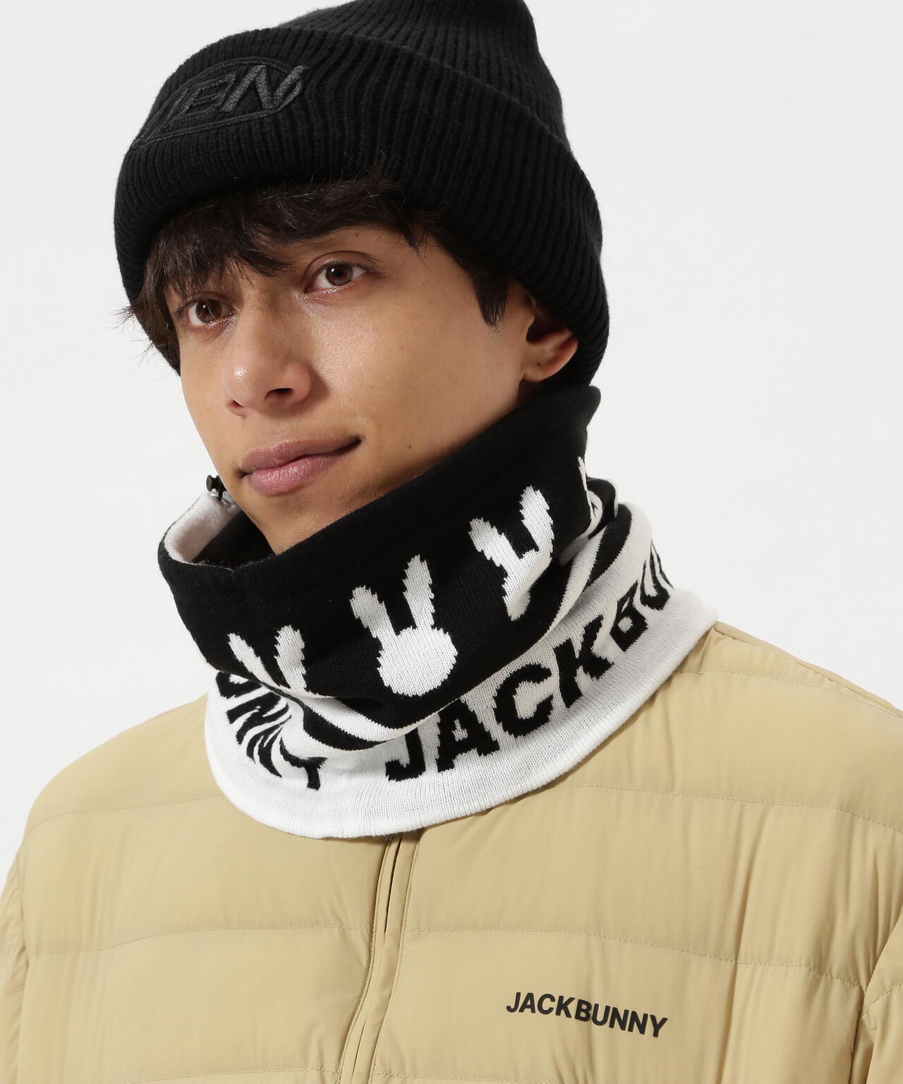 うさぎニットネックウォーマー (UNISEX) | Jack Bunny!!（ジャック