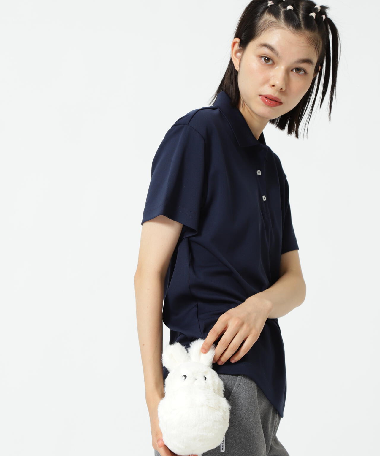 うさぎボールポーチ (UNISEX)