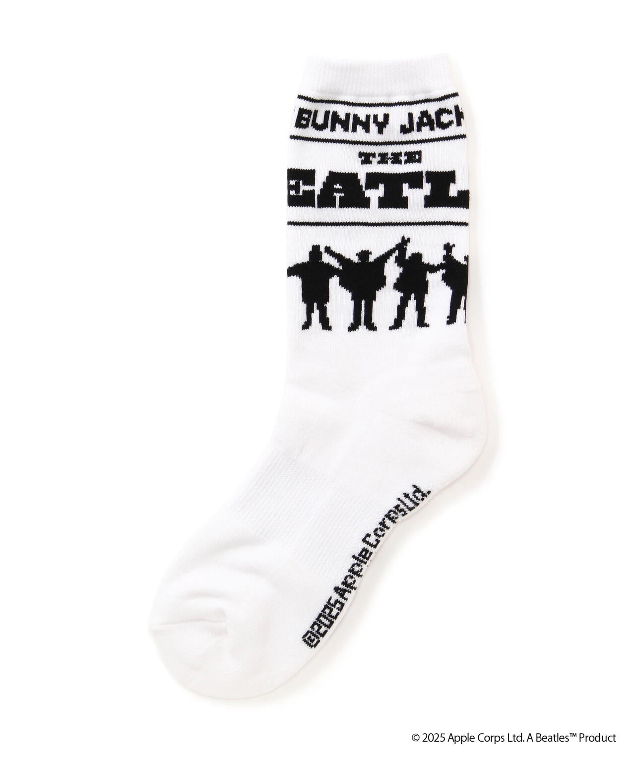 【The BEATLES ×Jack Bunny!!】ミドルソックス (LADIES)