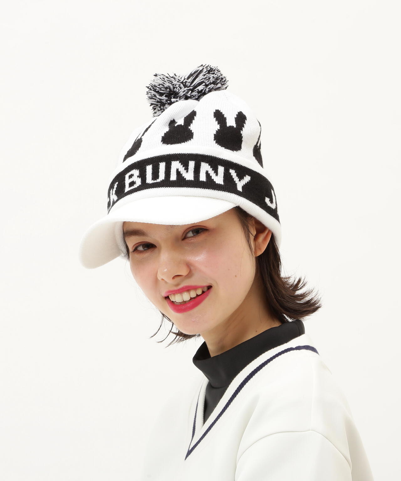 うさぎニットキャップ (UNISEX) | Jack Bunny!!（ジャックバニー