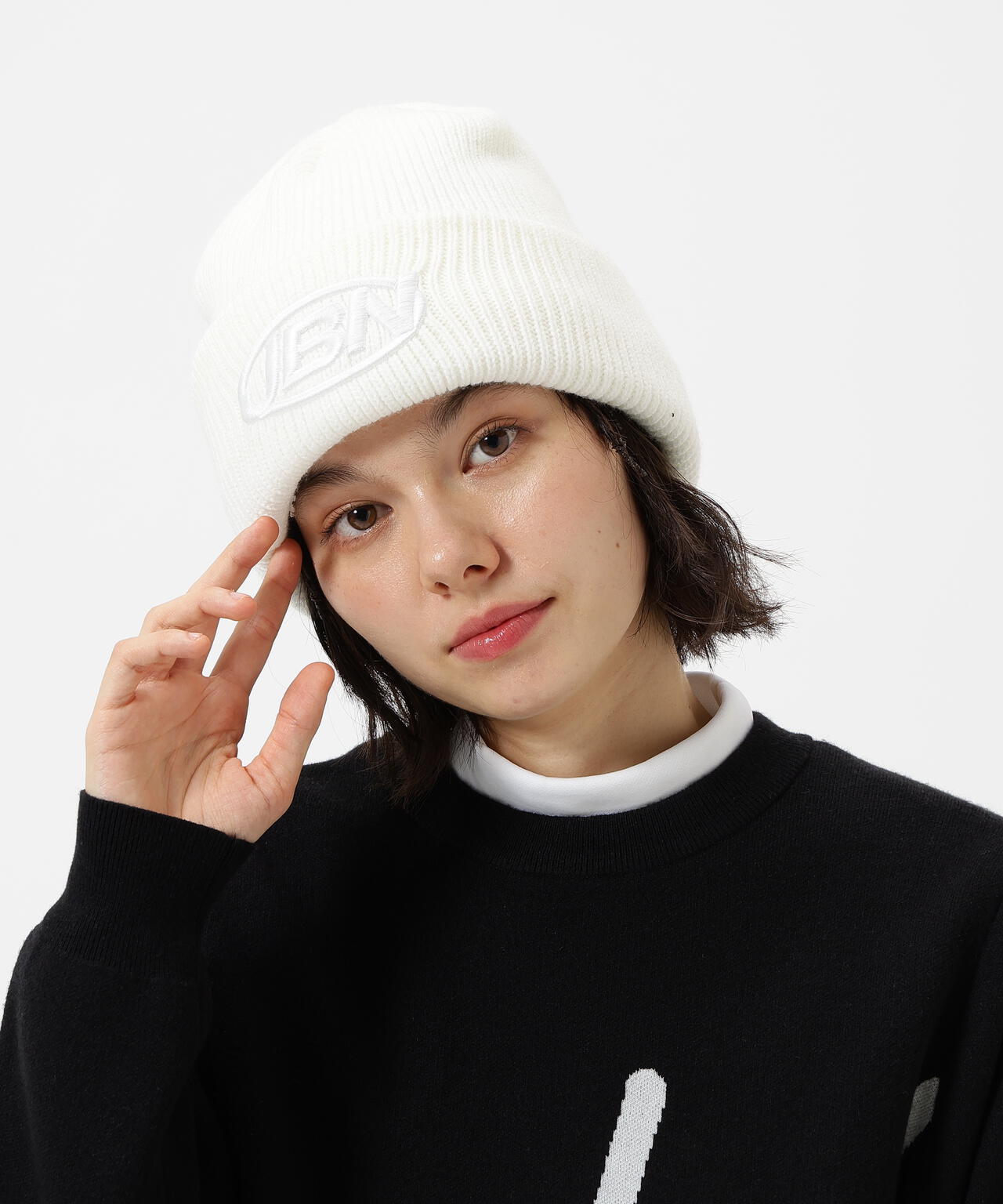JBMINT】JBNロゴ リブニットキャップ (UNISEX) | Jack Bunny
