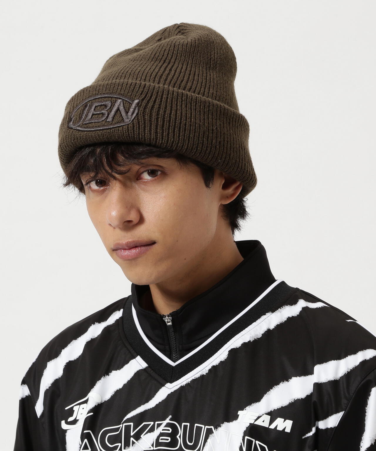 JBMINT】JBNロゴ リブニットキャップ (UNISEX) | Jack Bunny