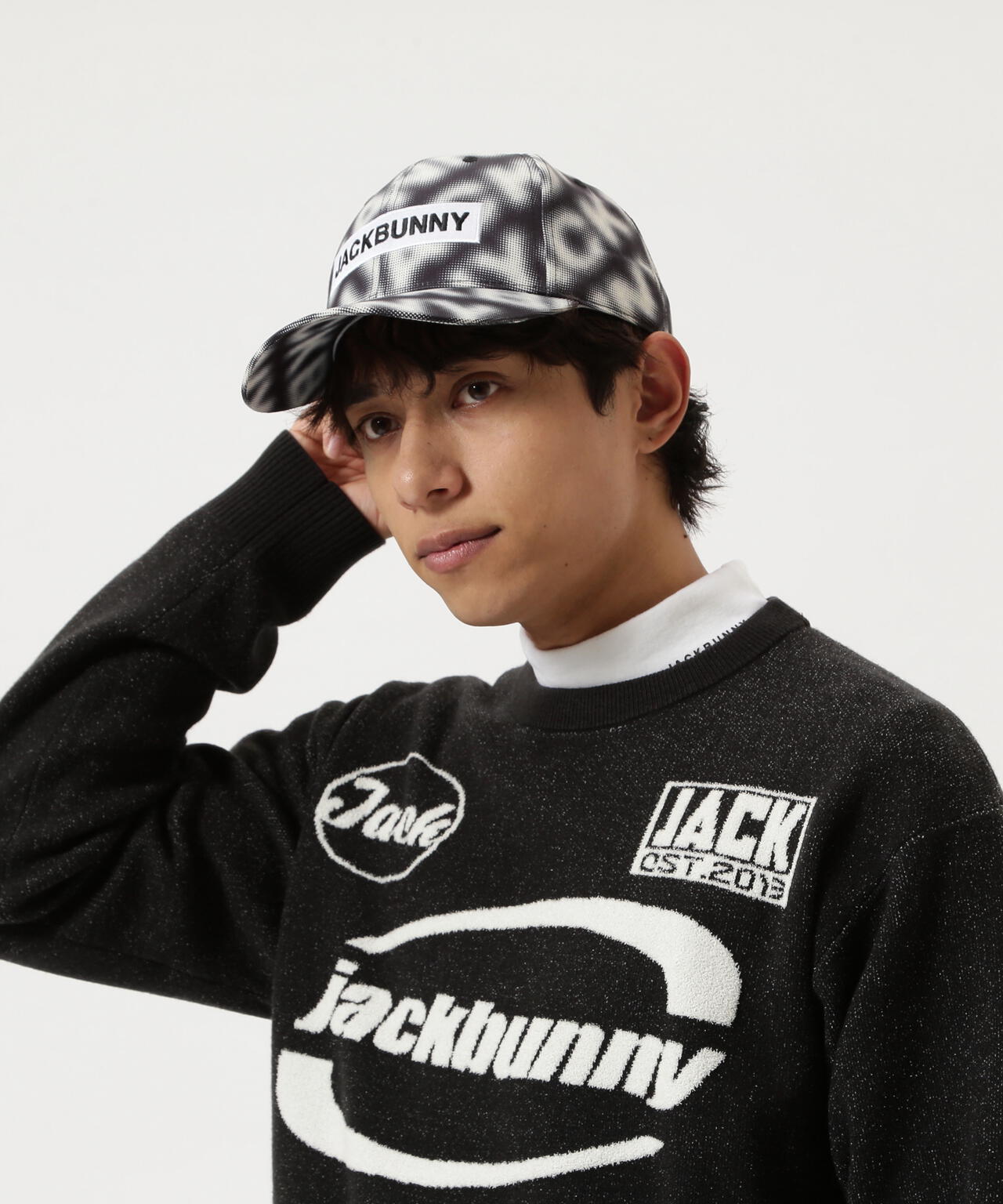 ジャックバニー ジップジャケット ロゴ ボックスロゴキャップ (UNISEX) | Jack Bunny!!（ジャックバニー