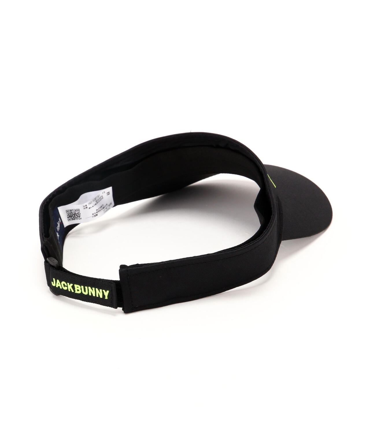 JACK BUNNY バイザー BEYOND YOUR LIMITS Jack Bunny!!】コットン