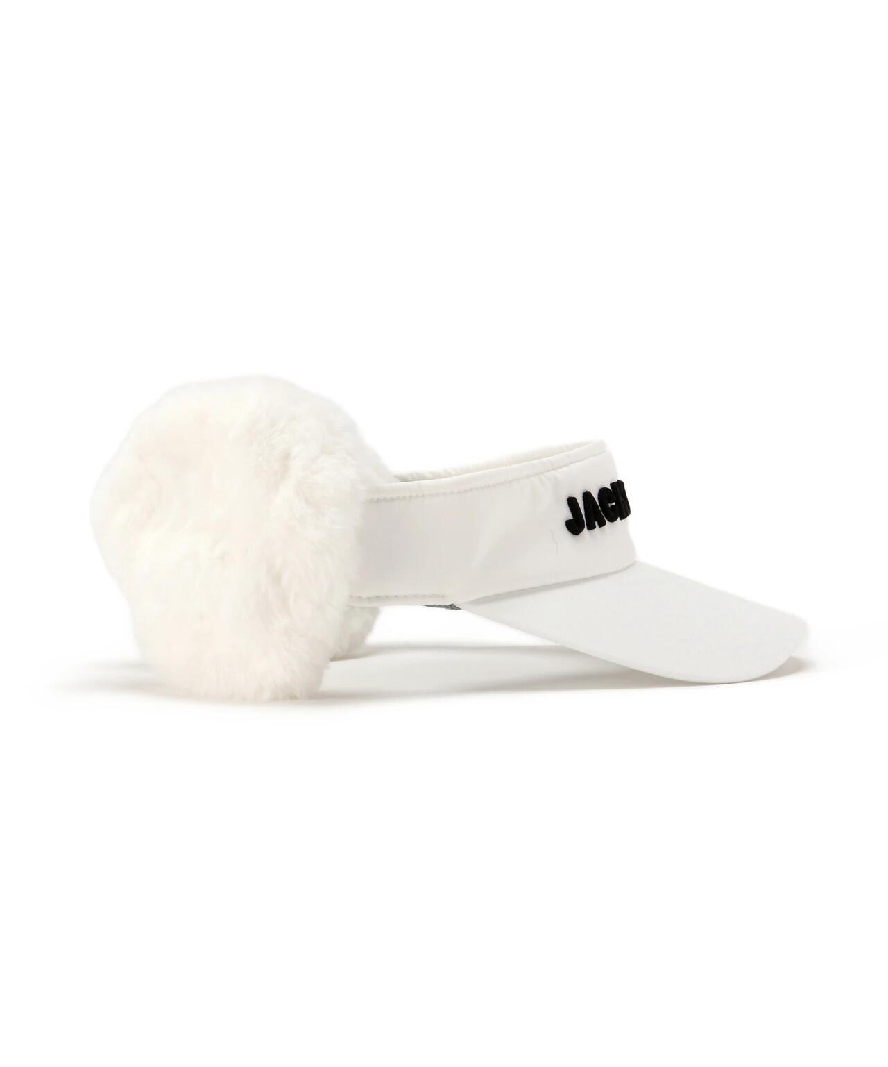 ファー耳当て付きバイザー (UNISEX) | Jack Bunny!!（ジャックバニー