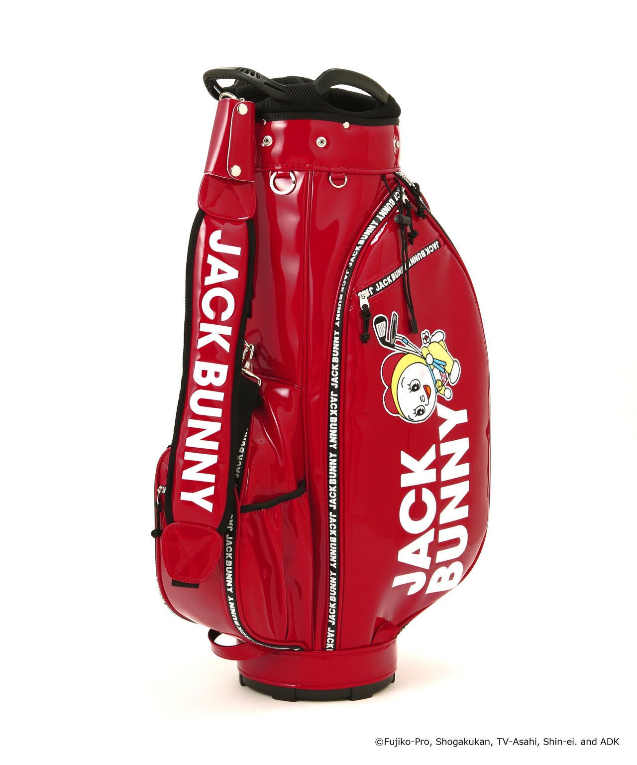 【ドラえもん】自立型エナメルキャディバッグ (46インチ対応) (UNISEX)