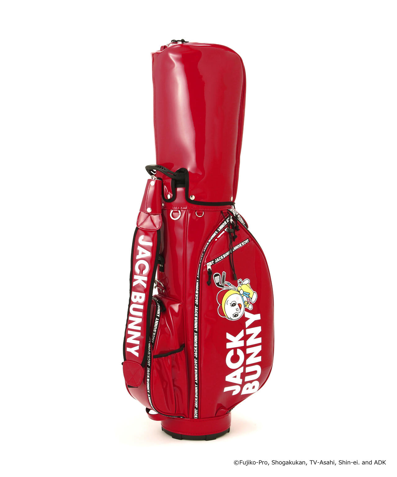 【ドラえもん】自立型エナメルキャディバッグ (46インチ対応) (UNISEX)