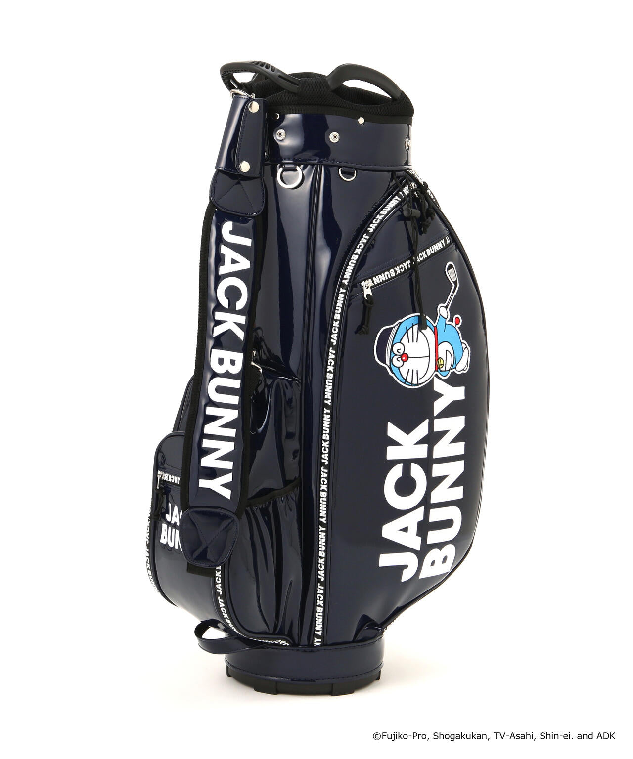 ドラえもん】自立型エナメルキャディバッグ (46インチ対応