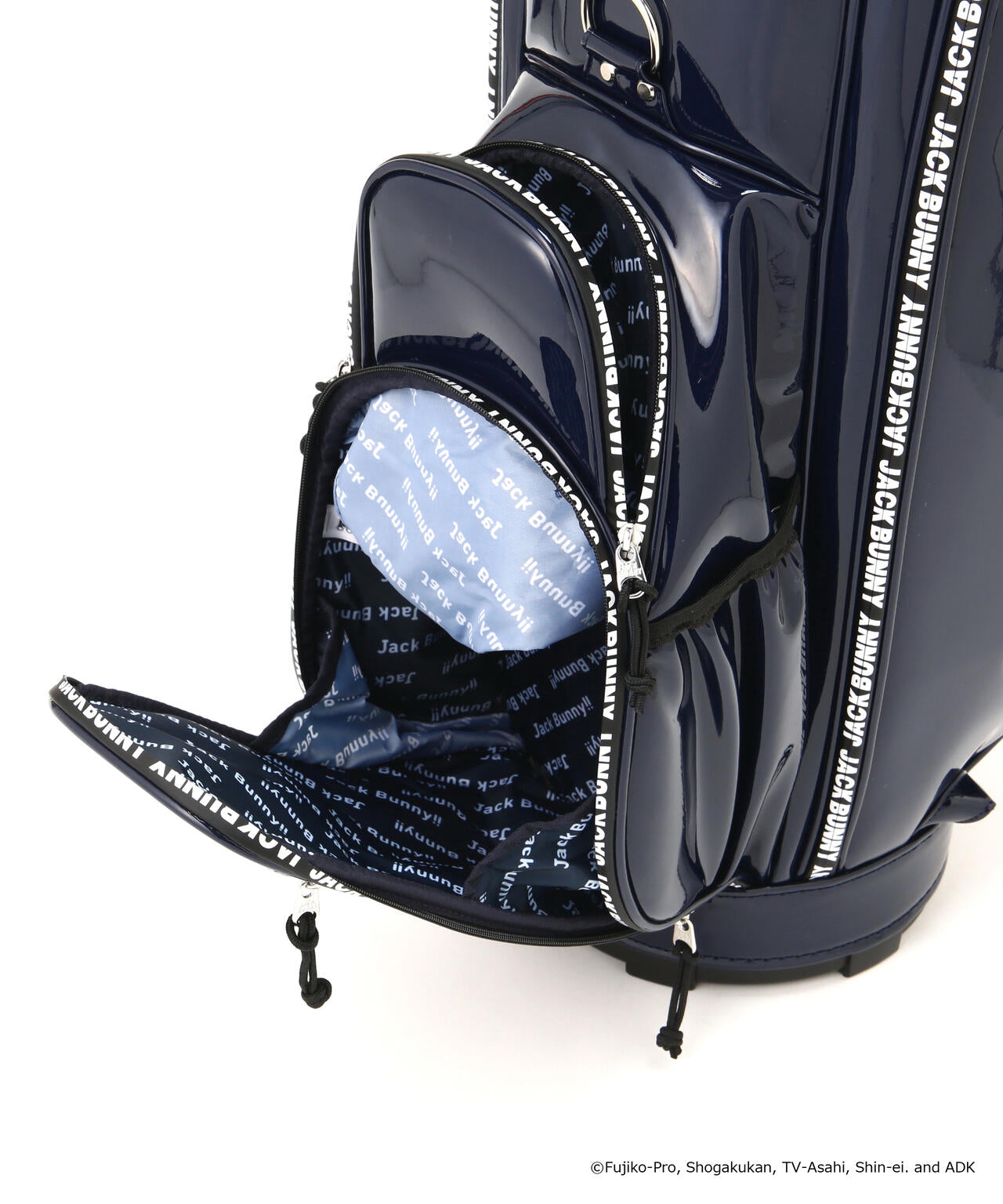 【ドラえもん】自立型エナメルキャディバッグ (46インチ対応) (UNISEX)