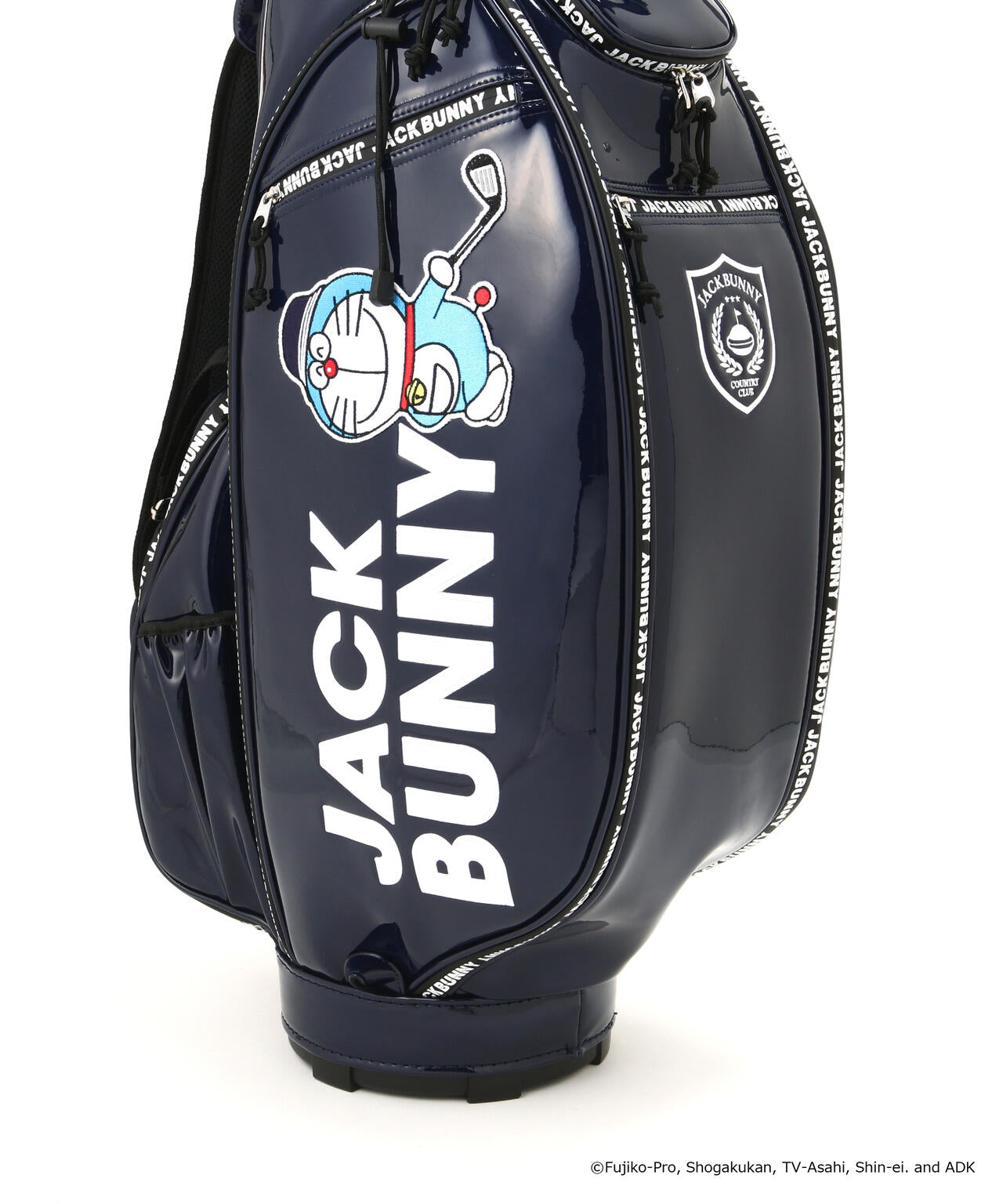 【ドラえもん】自立型エナメルキャディバッグ (46インチ対応) (UNISEX)