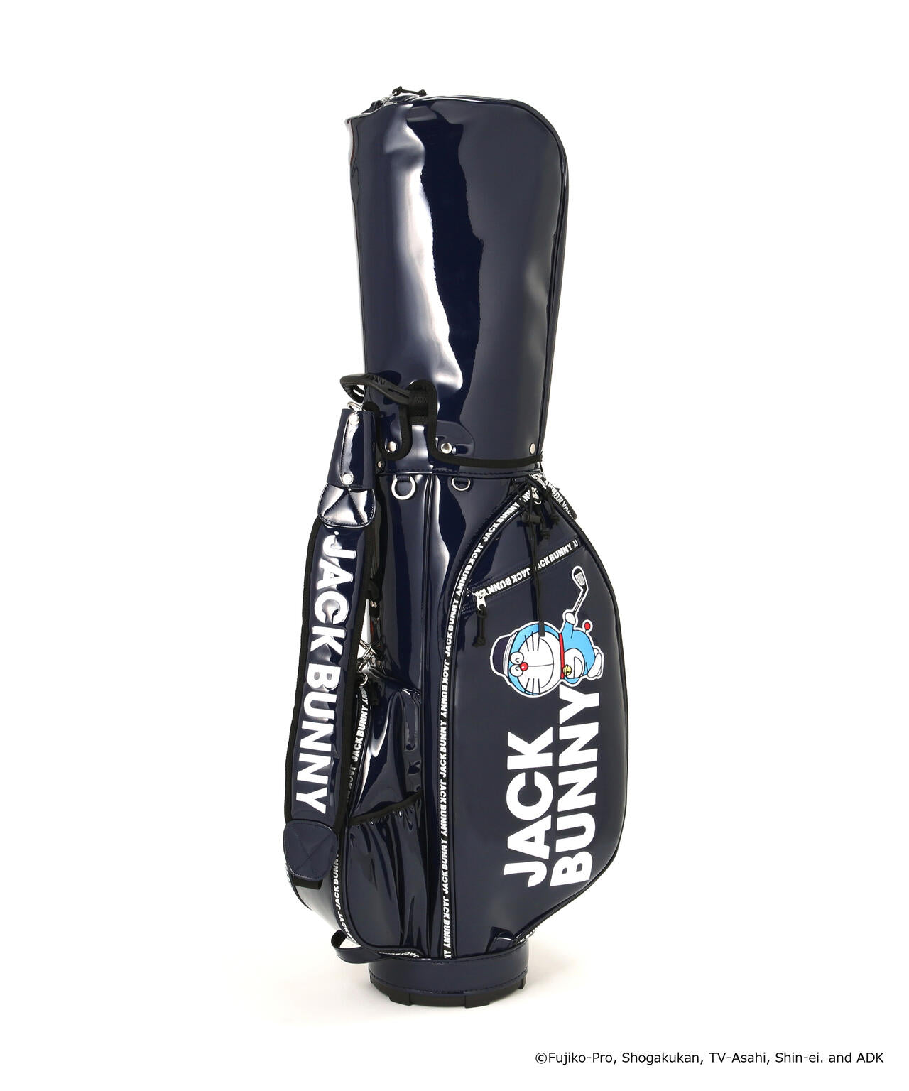 ドラえもん】自立型エナメルキャディバッグ (46インチ対応