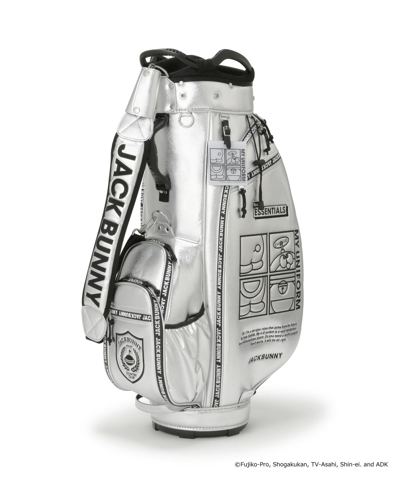 【ドラえもん】【直営店舗&公式オンライン限定】メタリックキャディバッグセット (46インチ対応) (UNISEX)