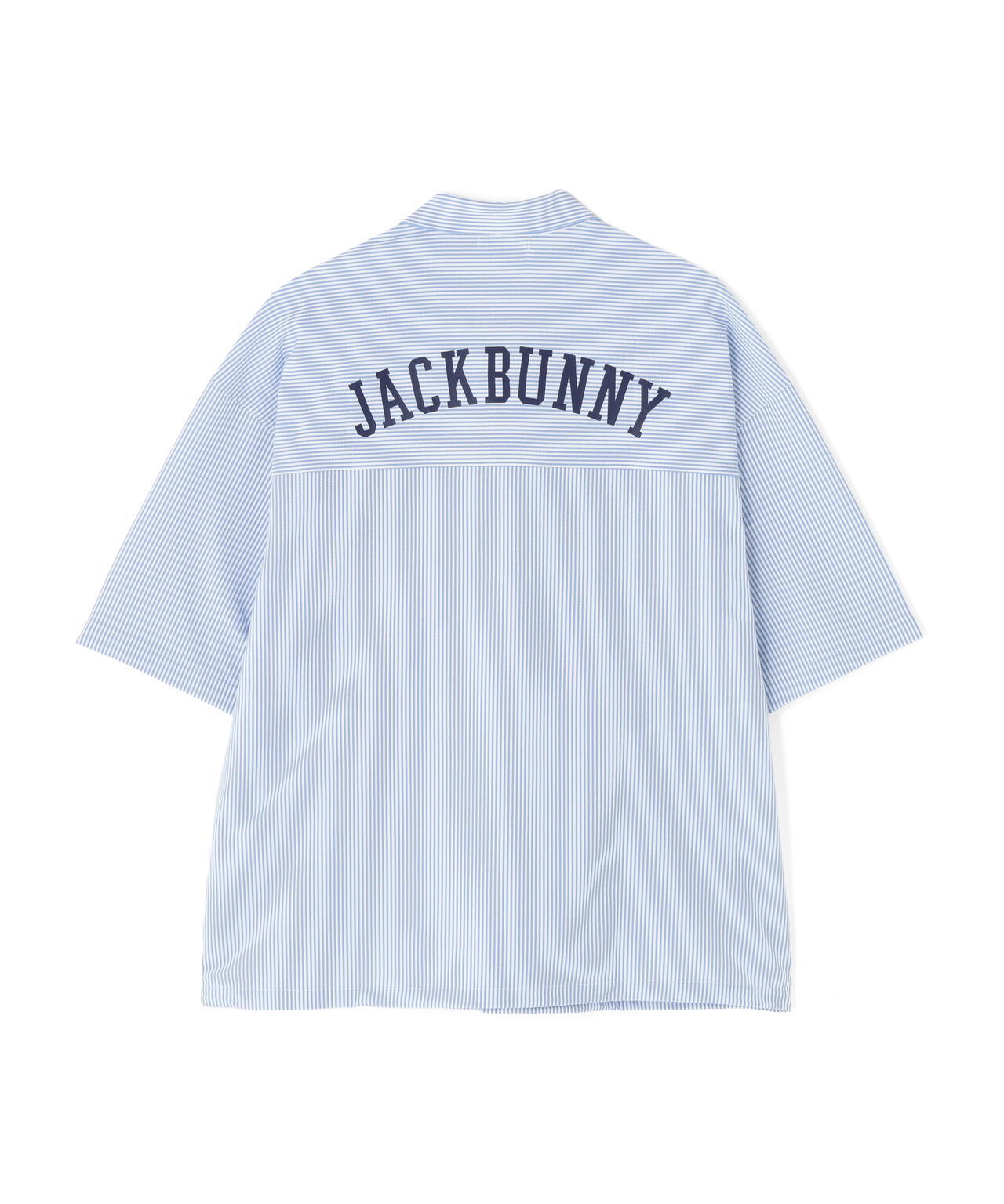 吸水速乾ストライプ半袖シャツ | Jack Bunny!!（ジャックバニー