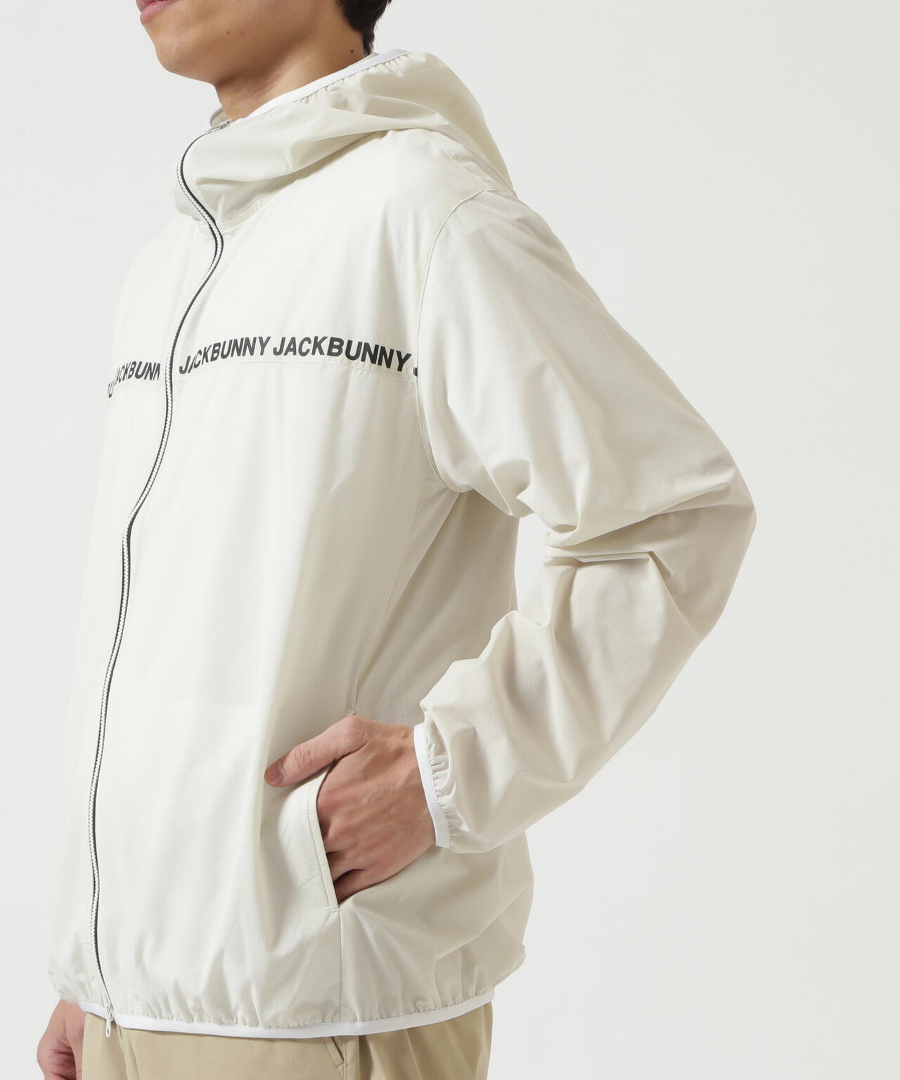 軽量撥水ジップアップフーディブルゾン | Jack Bunny!!（ジャック