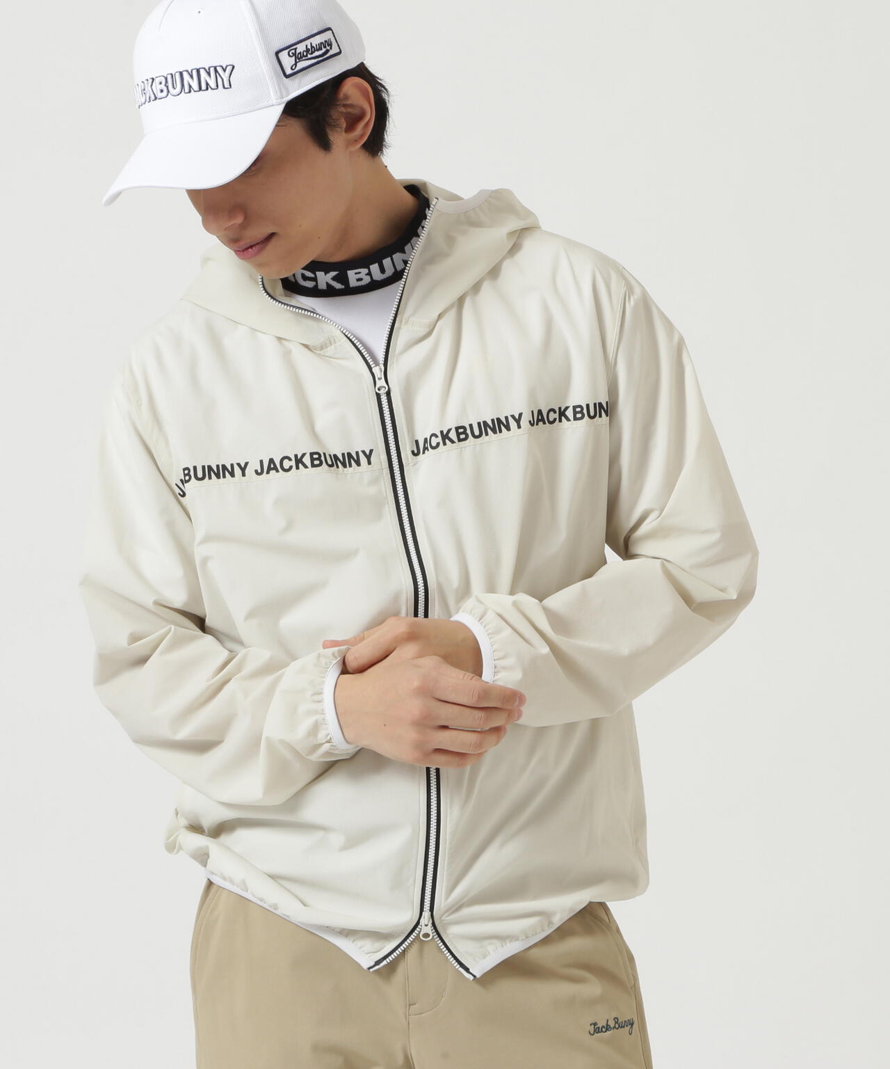軽量撥水ジップアップフーディブルゾン | Jack Bunny!!（ジャック