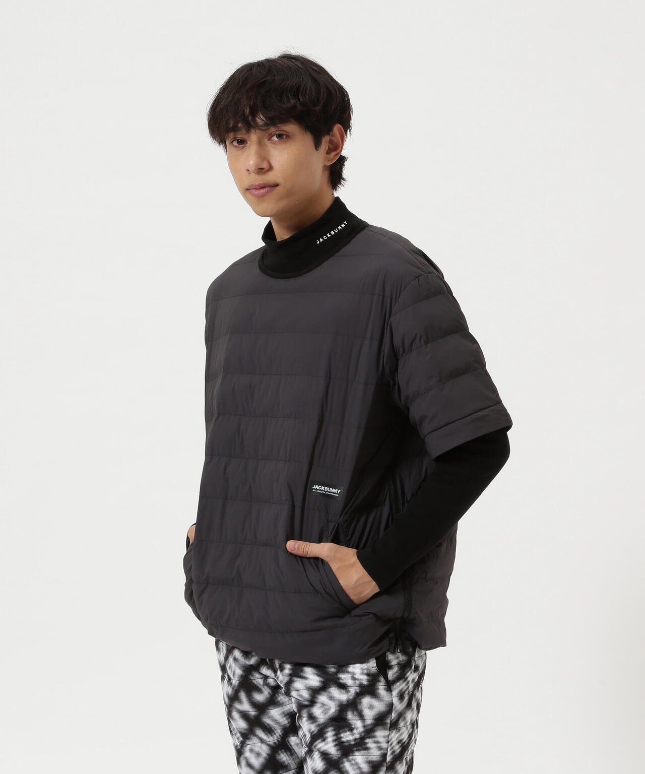 ストレッチタフタ中綿スニードジャック