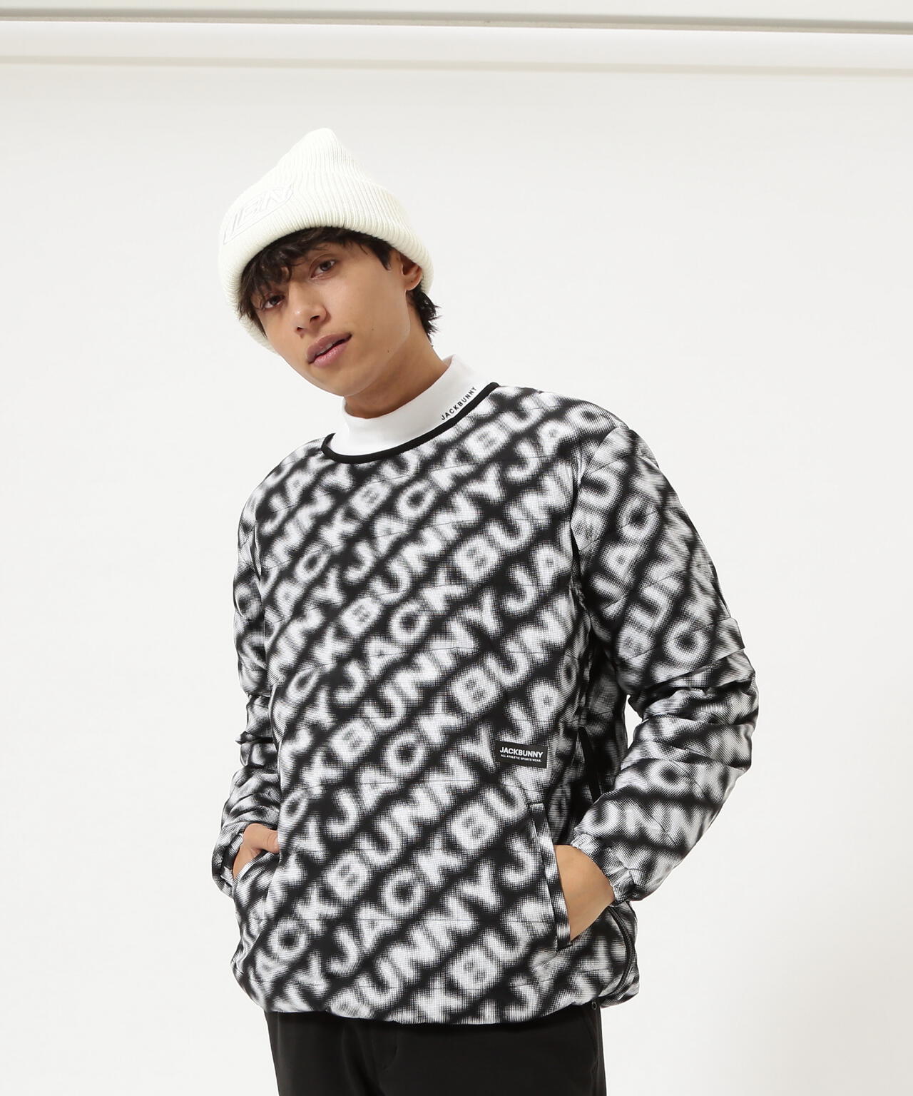 美品☆ ジャックバニー　アウター　中綿 コート アウター ジャックバニー ストレッチタフタ 中綿キルト