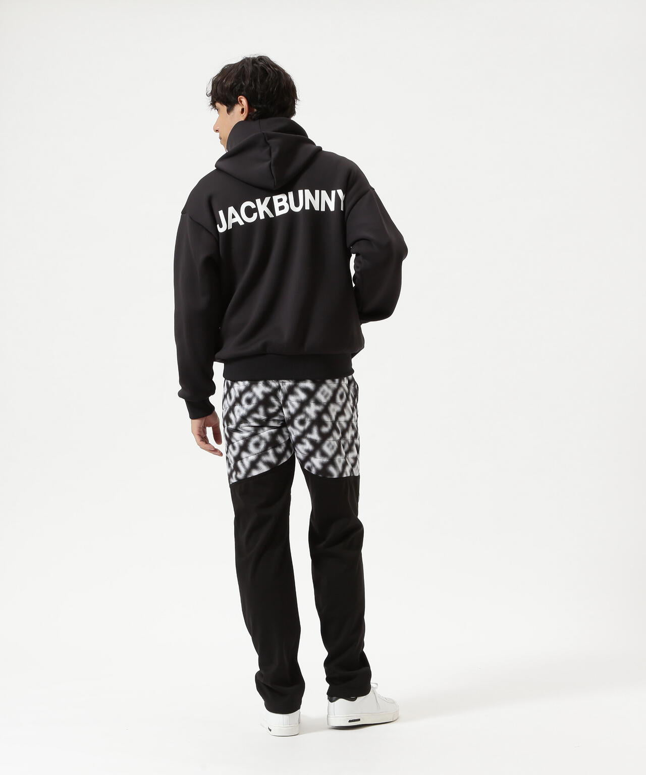 Jack Bunny 中綿ブラックパンツ サイズ4 PEスムースラミネート中綿ロングパンツ | Jack Bunny!!（ジャック