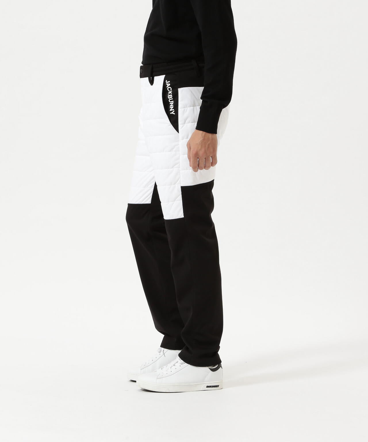 PEスムースラミネート中綿ロングパンツ